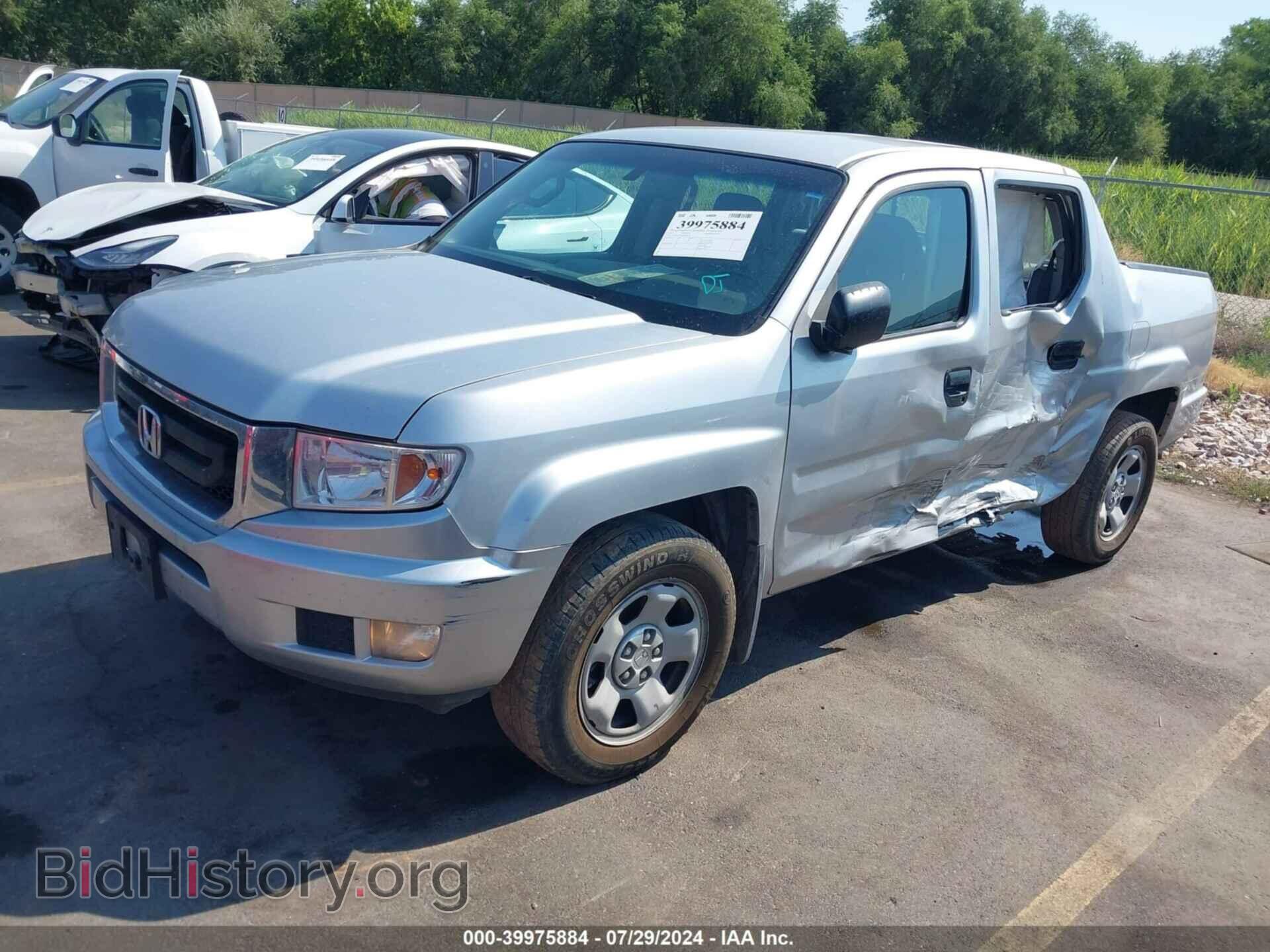 2011 HONDA RIDGELINE - VIN: 5FPYK1F29BB004975 - Фото 2