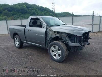 2012 RAM 1500 ST, gray — VIN 3C6JD7AT3CG103172, IAAI