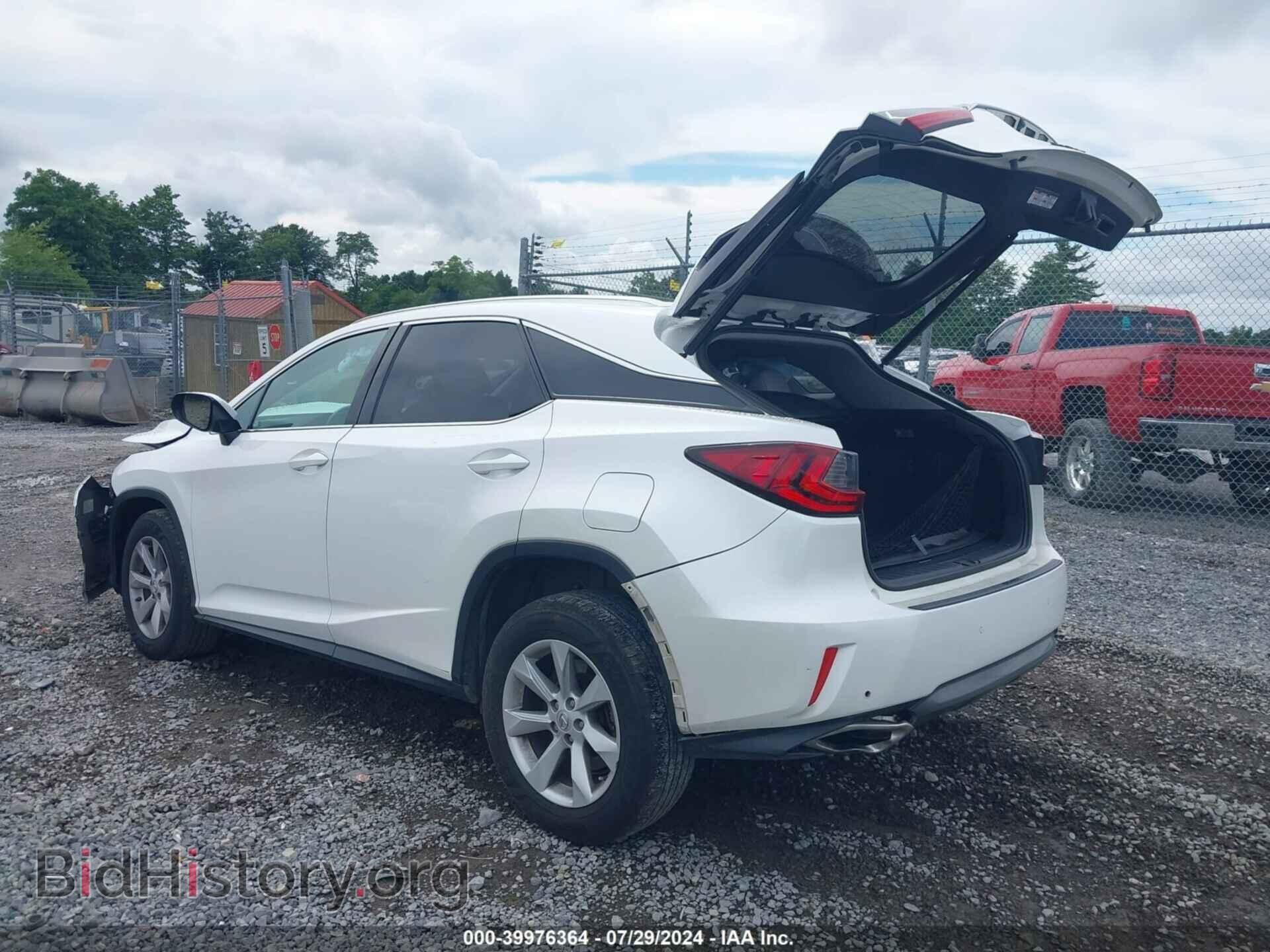 2017 LEXUS RX 350 - VIN: 2T2BZMCA7HC133359 - Фото 3