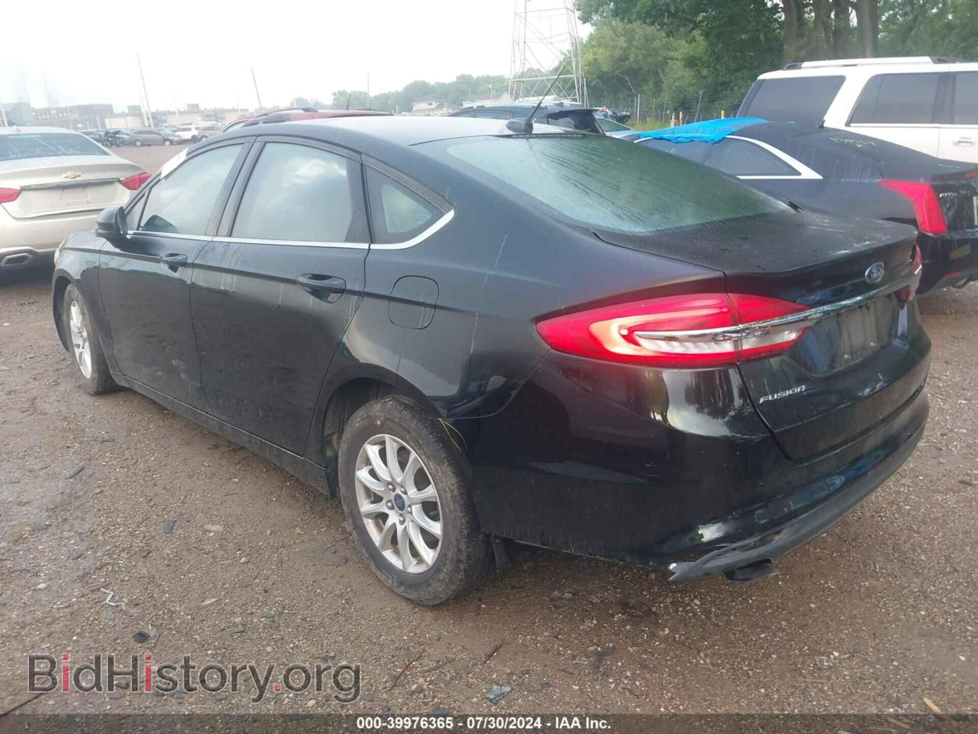 2017 FORD FUSION - VIN: 3FA6P0G70HR382864 - Фото 3