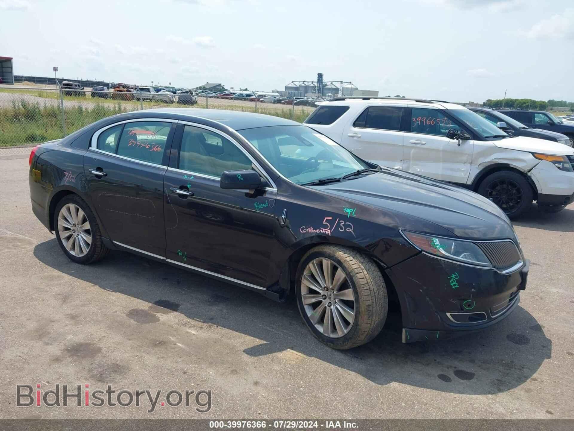 Фотография 1LNHL9FTXEG601149 - LINCOLN MKS 2014