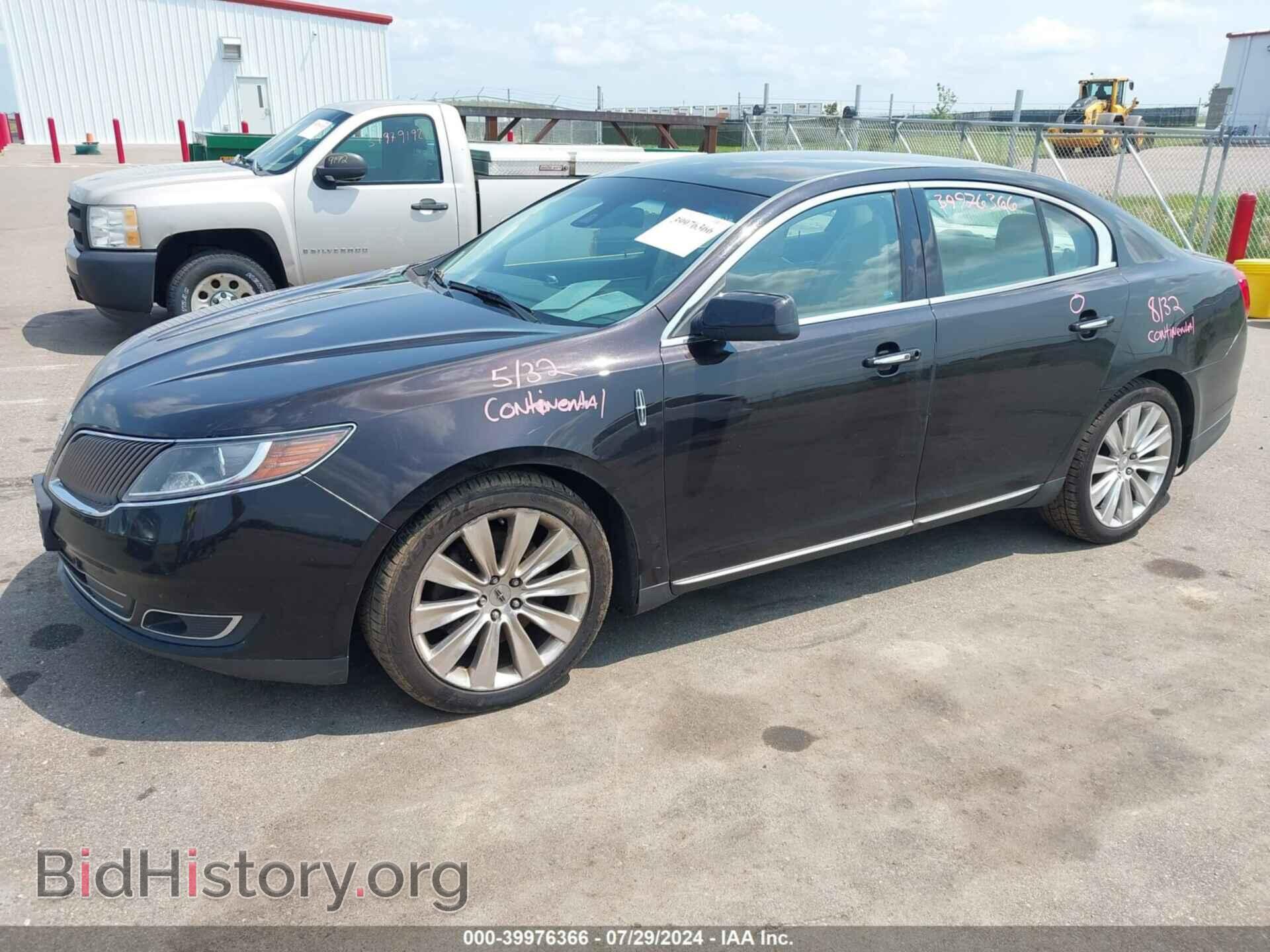 2014 LINCOLN MKS - VIN: 1LNHL9FTXEG601149 - Фото 2