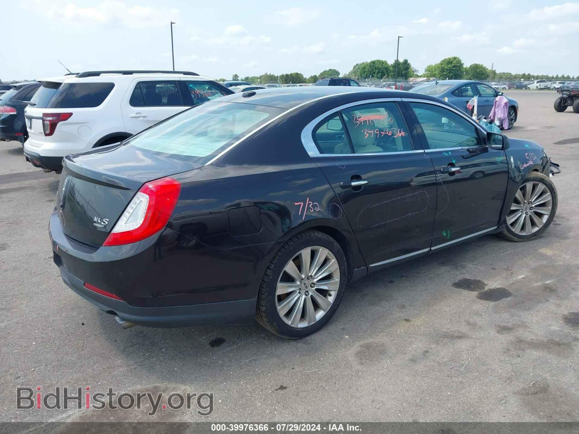 2014 LINCOLN MKS - VIN: 1LNHL9FTXEG601149 - Фото 4