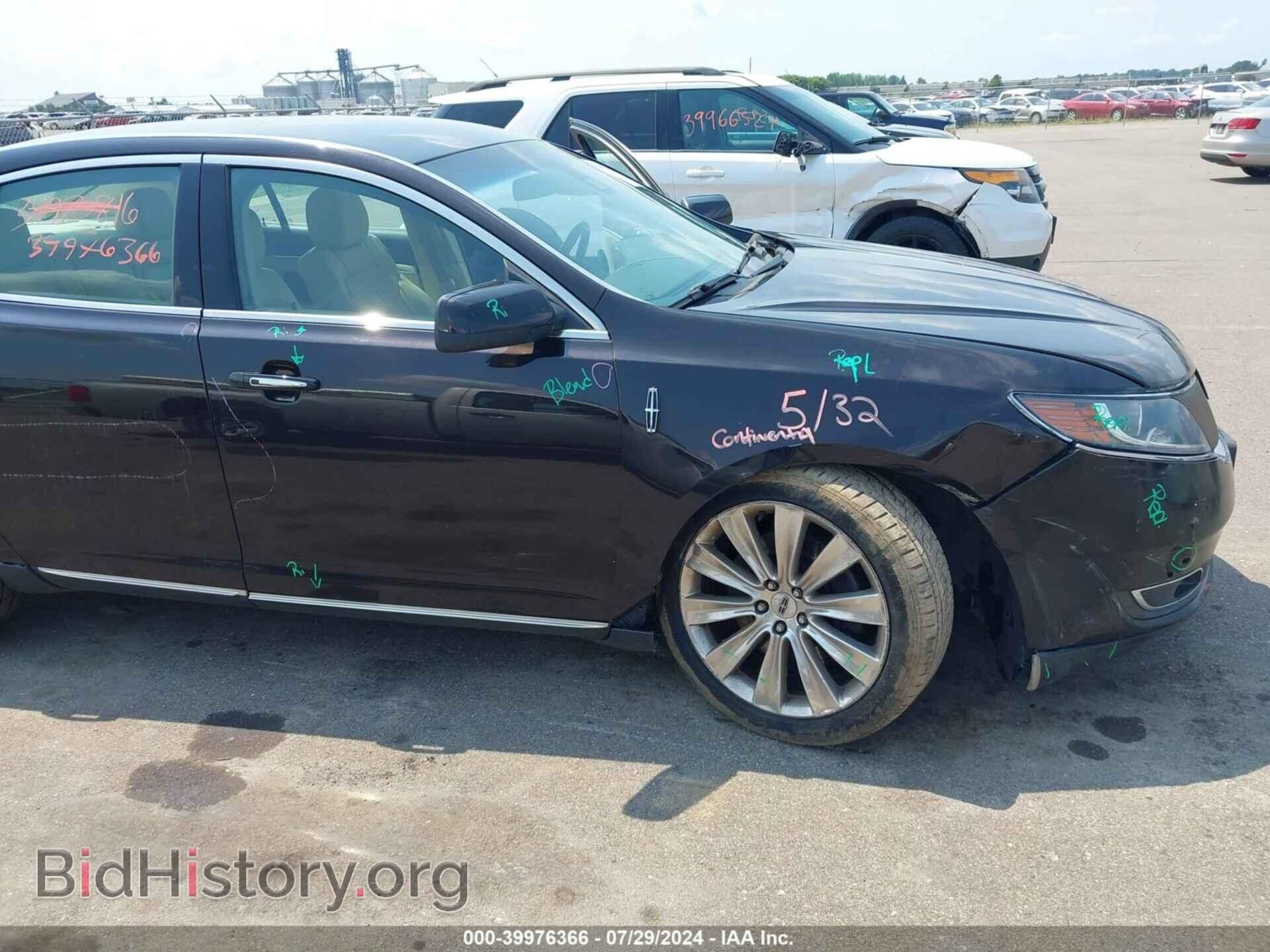 2014 LINCOLN MKS - VIN: 1LNHL9FTXEG601149 - Фото 6