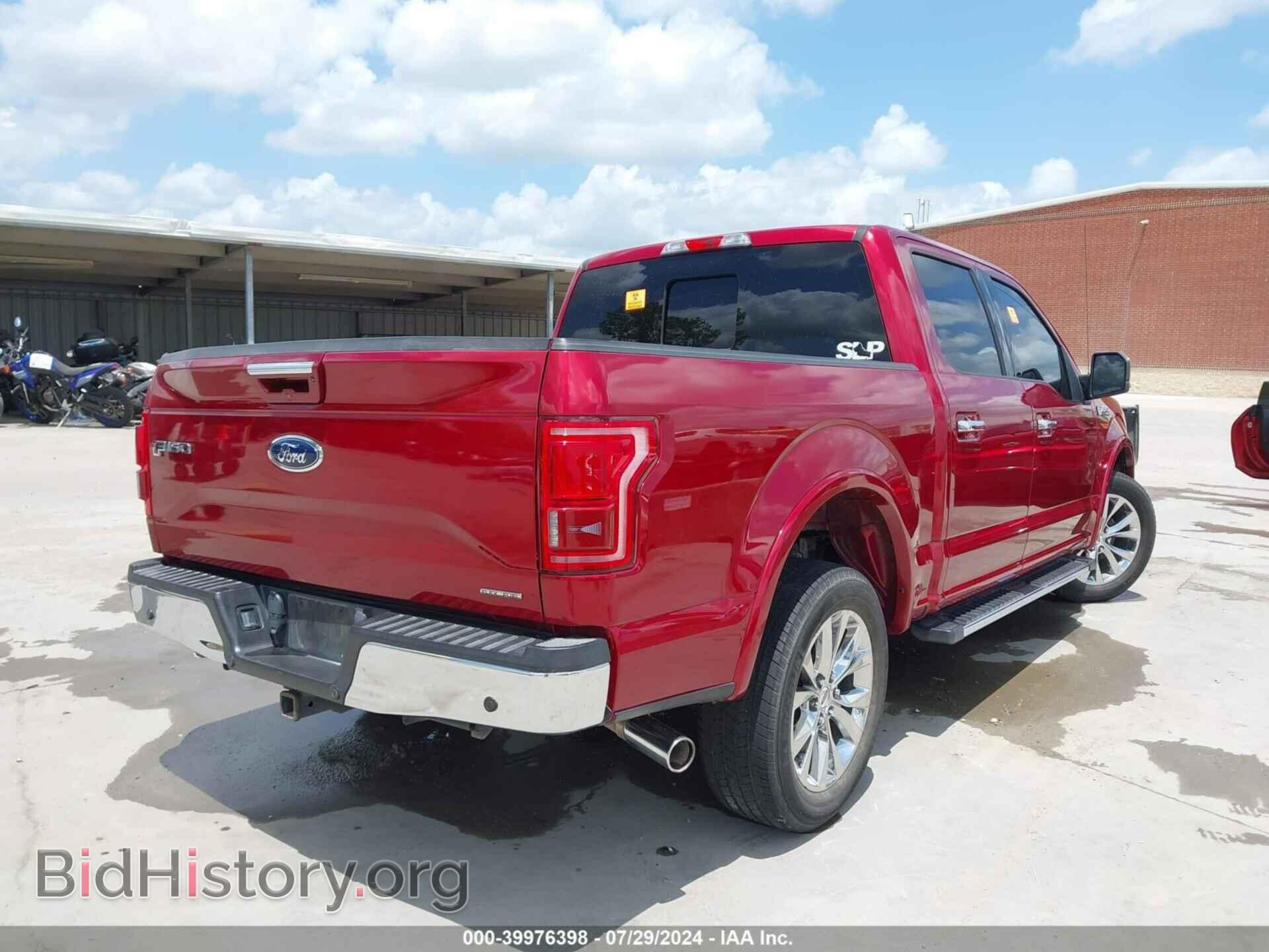 2016 FORD F-150 - VIN: 1FTEW1CF3GKF44176 - Фото 4