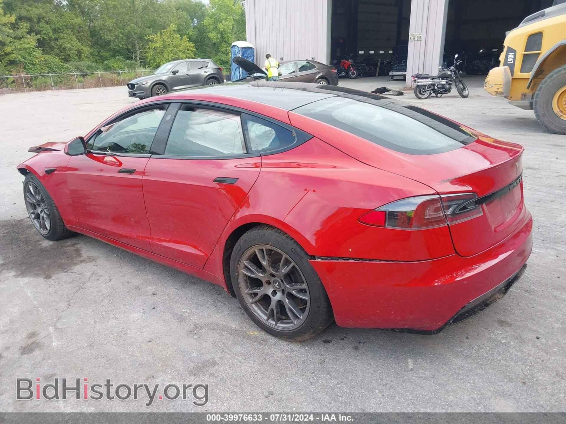 2021 TESLA MODEL S - VIN: 5YJSA1E6XMF440985 - Фото 3
