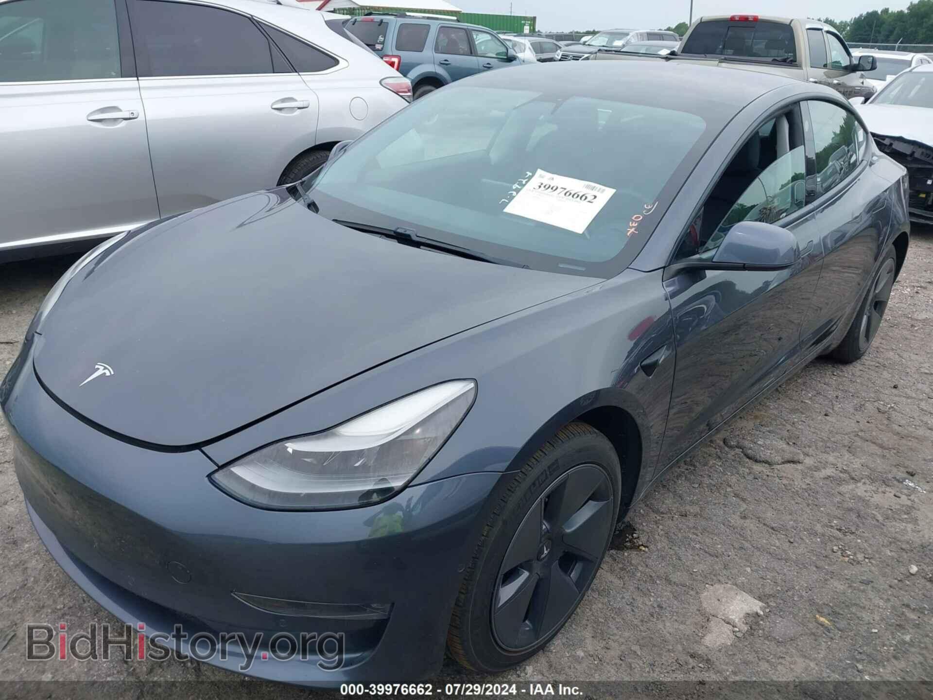 2021 TESLA MODEL 3 - VIN: 5YJ3E1EB6MF869322 - Фото 2