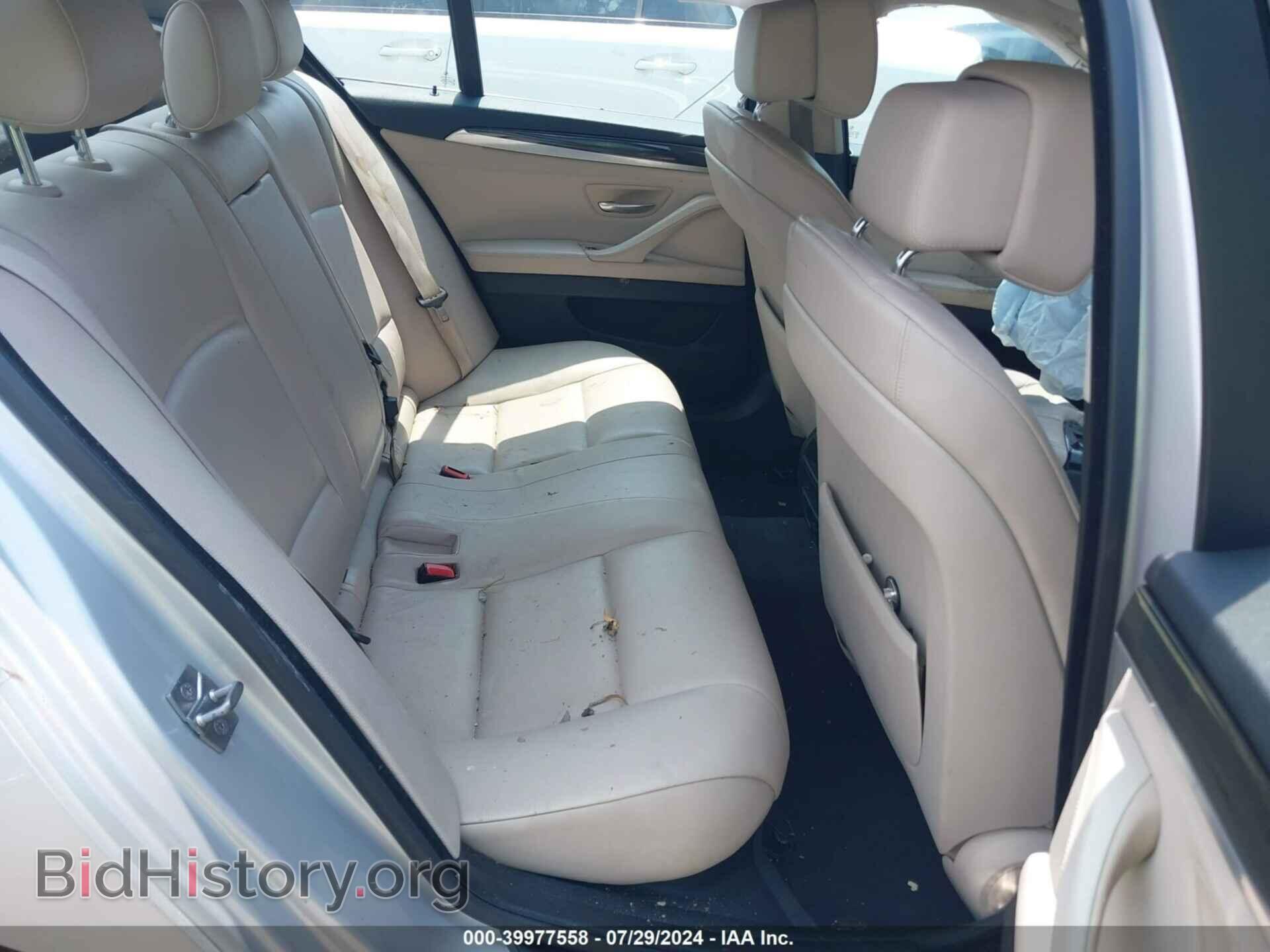 2012 BMW 528I - VIN: WBAXH5C59CDW03308 - Фото 8