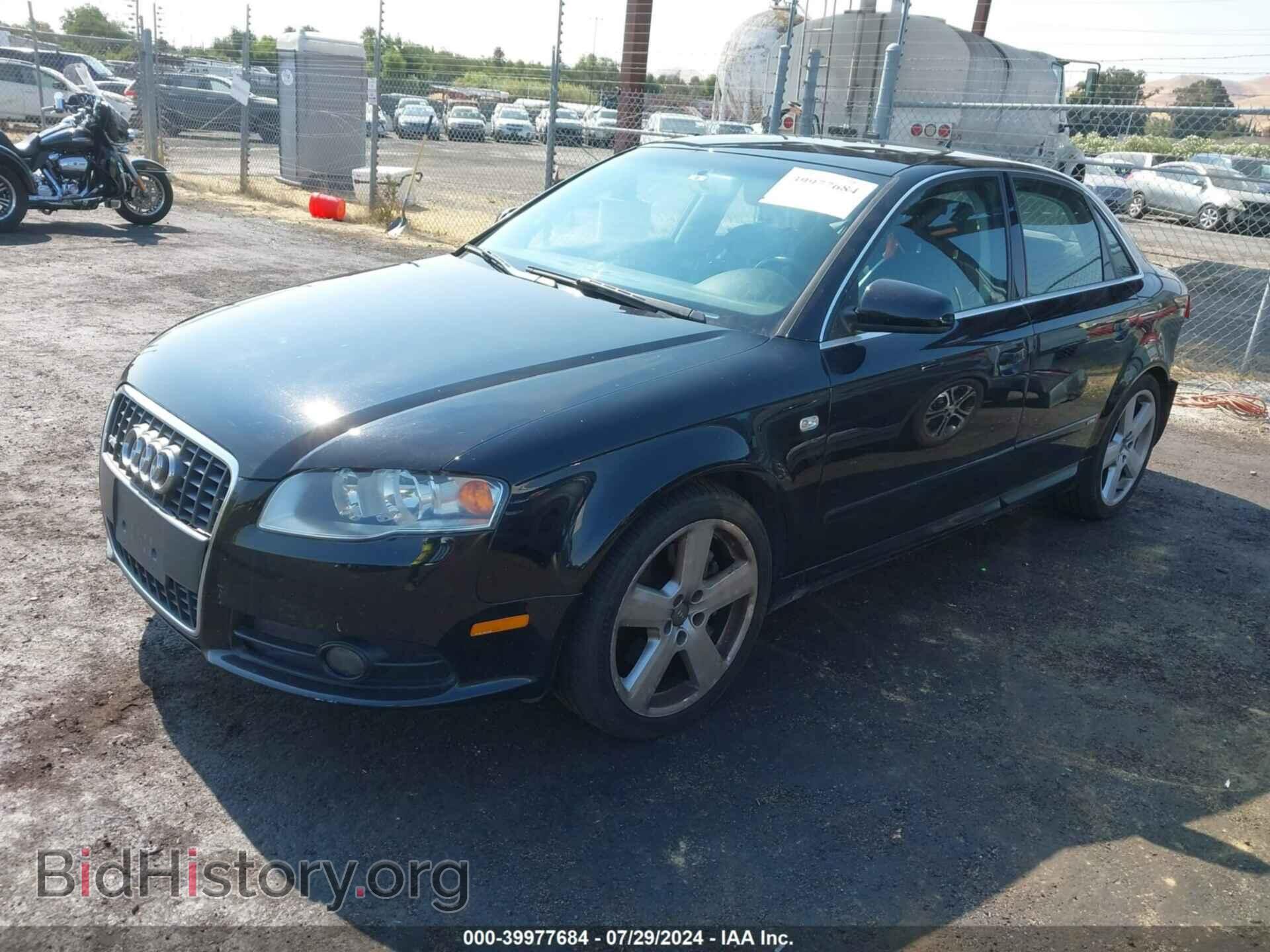 2007 AUDI A4 - VIN: WAUEF78E37A112564 - Фото 2