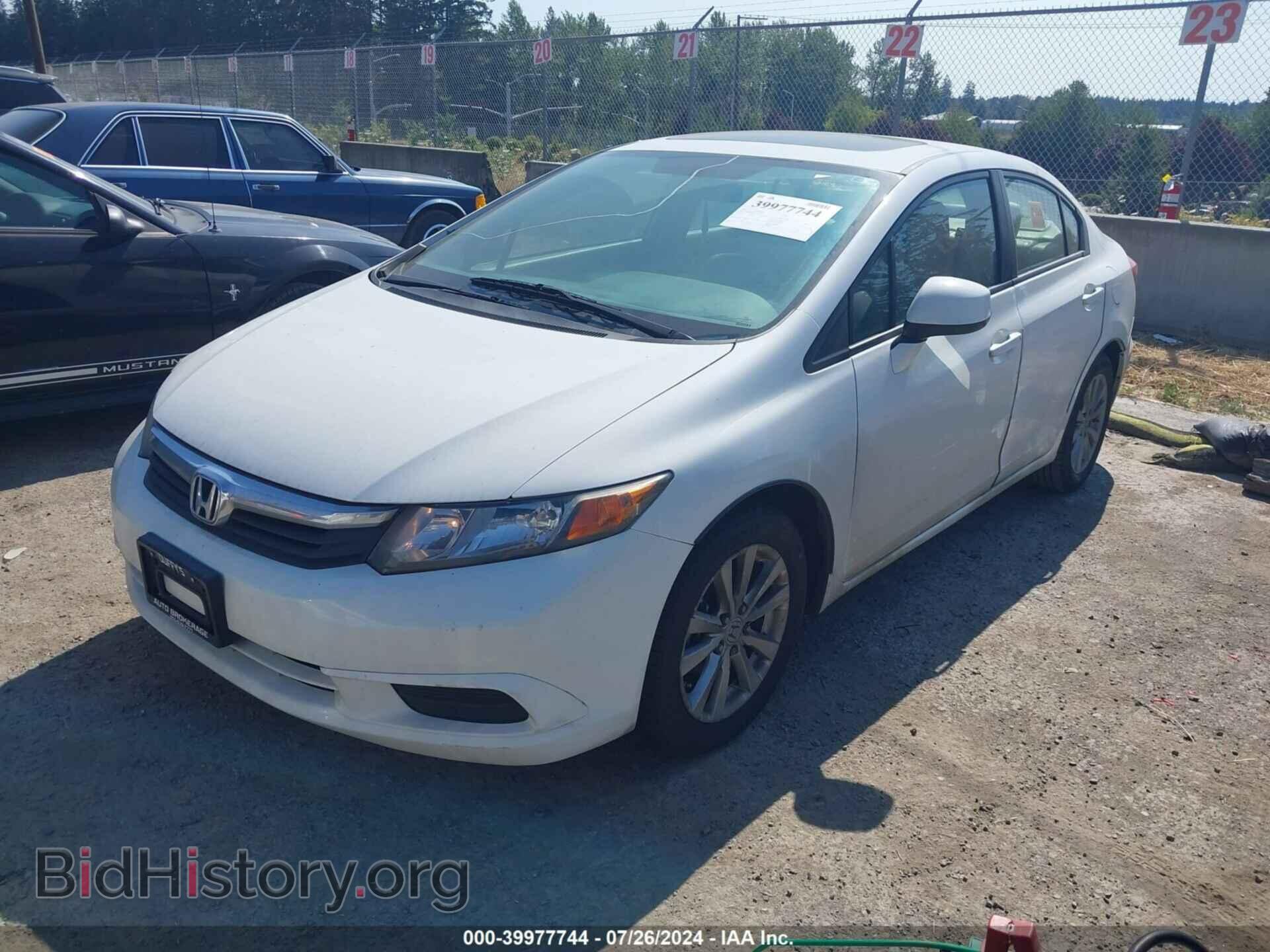 2012 HONDA CIVIC - VIN: 19XFB2F89CE302556 - Фото 2