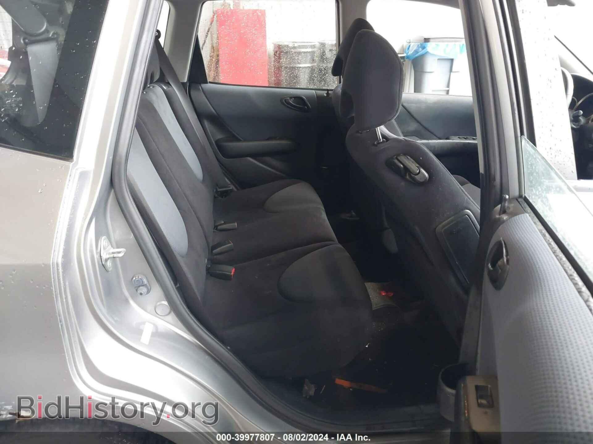 2008 HONDA FIT - VIN: JHMGD38458S018374 - Фото 8