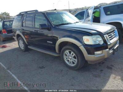 2008 Ford EXPLORER Eddie Bauer, black — VIN 1FMEU74E68UB29174, IAAI