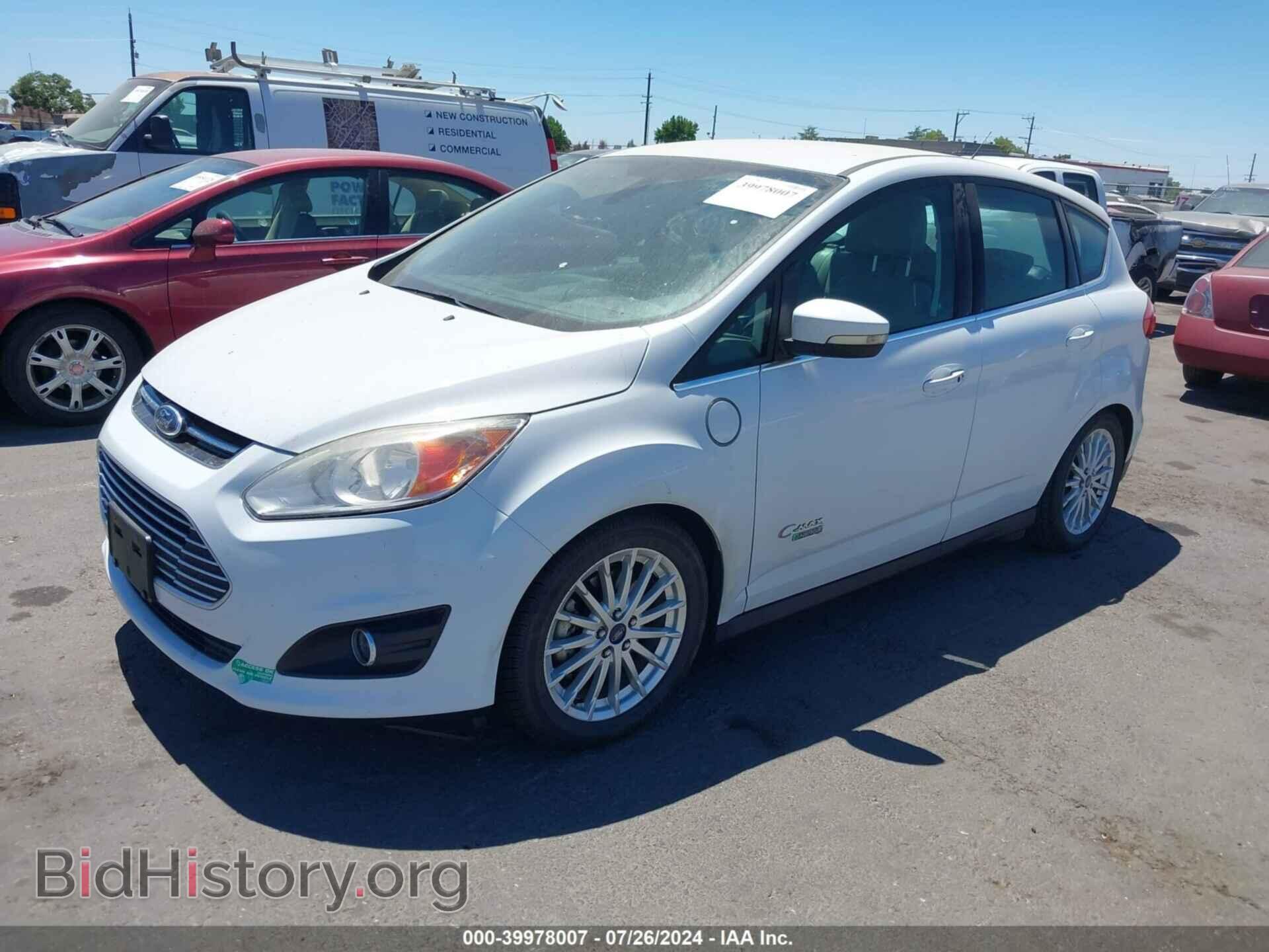 2014 FORD C-MAX ENERGI - VIN: 1FADP5CU5EL503396 - Фото 2