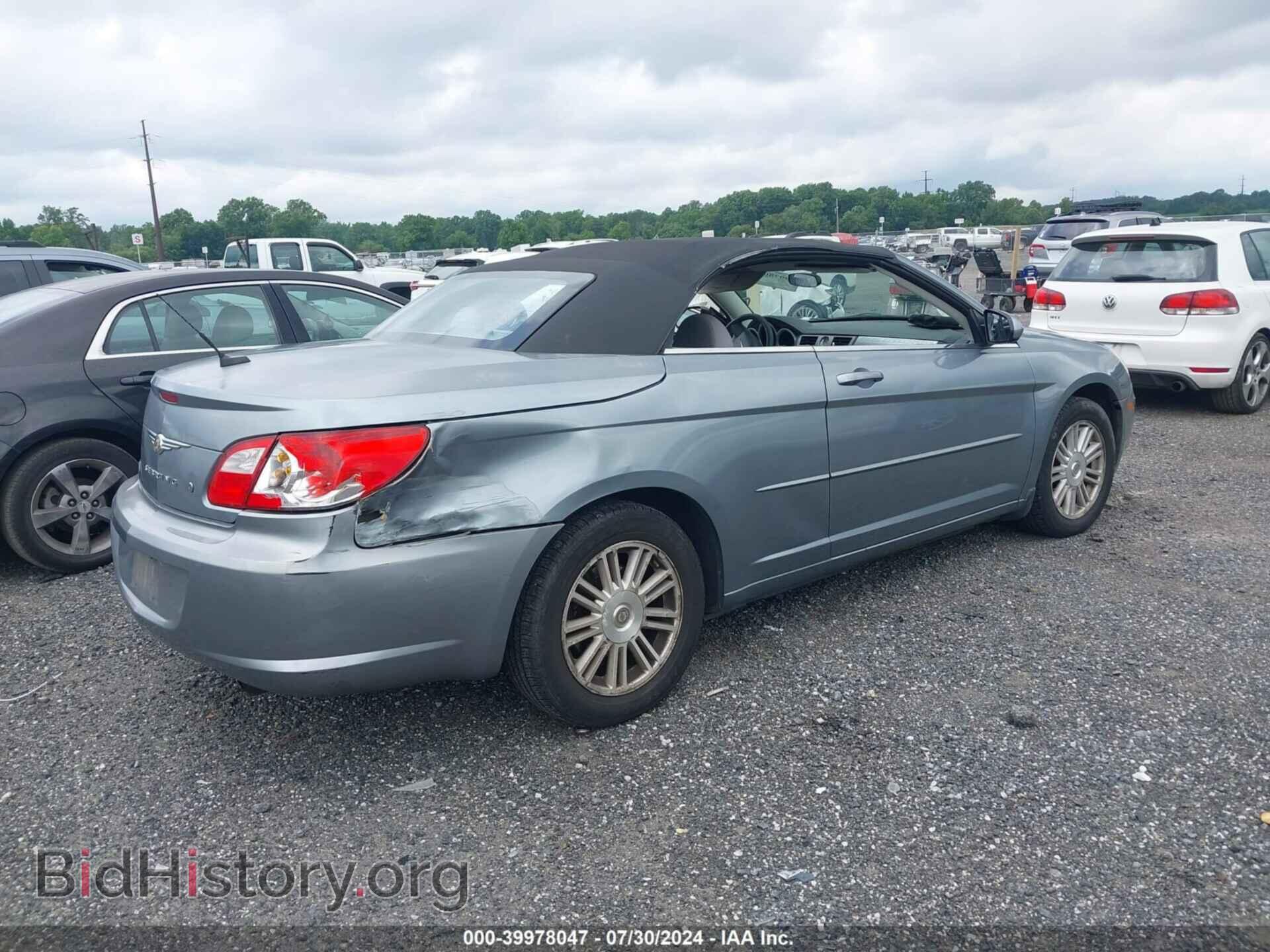 2008 CHRYSLER SEBRING - VIN: 1C3LC55R98N118821 - Фото 4