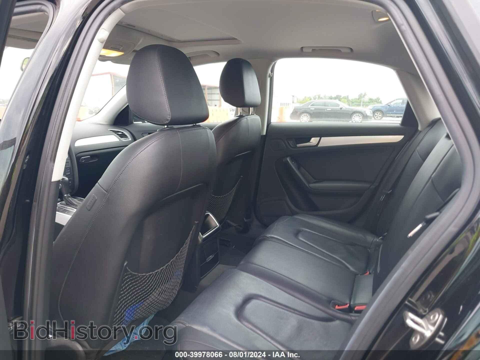2012 AUDI A4 - VIN: WAUBFAFL3CA117565 - Фото 8