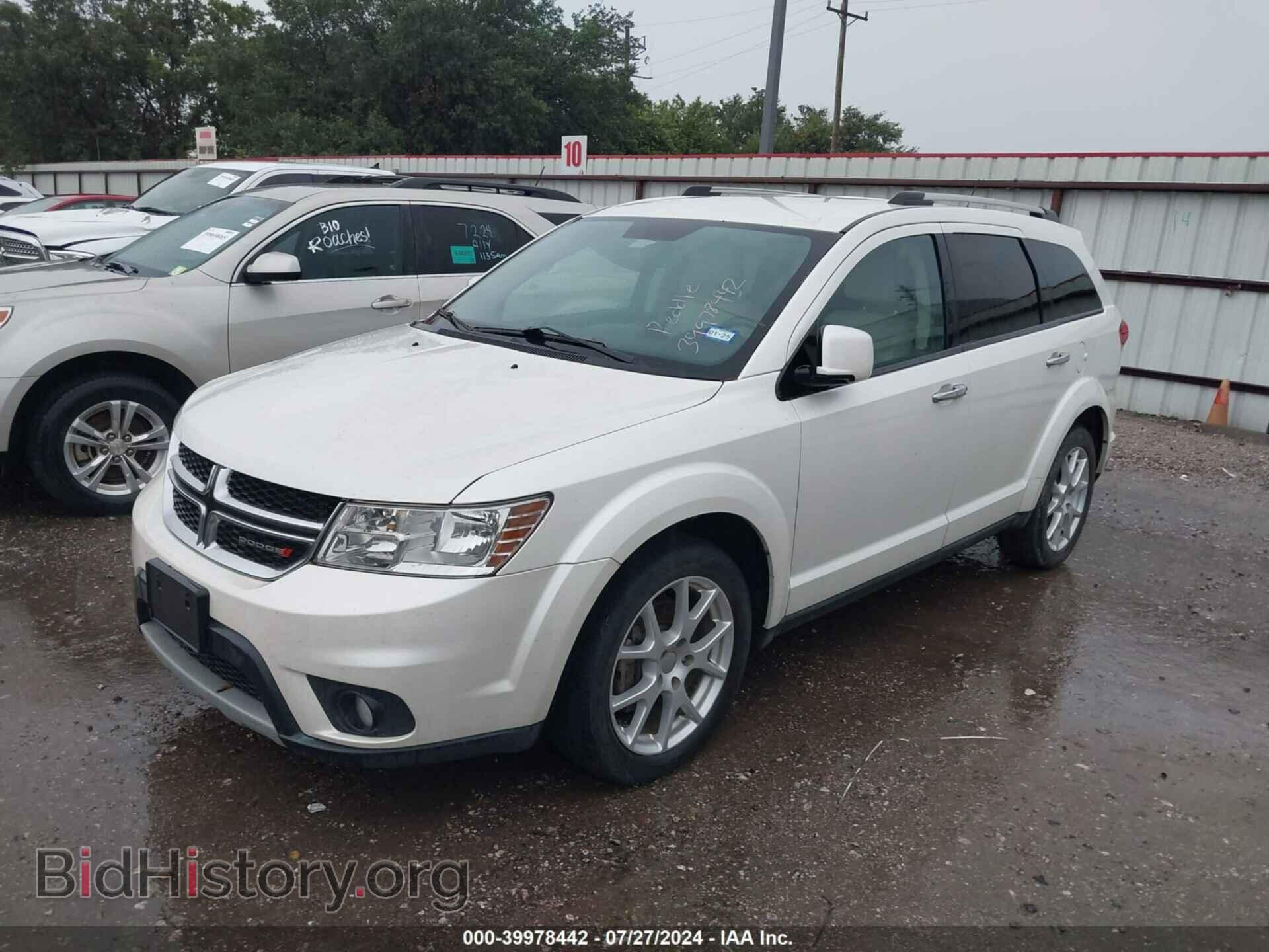 2013 DODGE JOURNEY - VIN: 3C4PDCDG0DT604183 - Фото 2