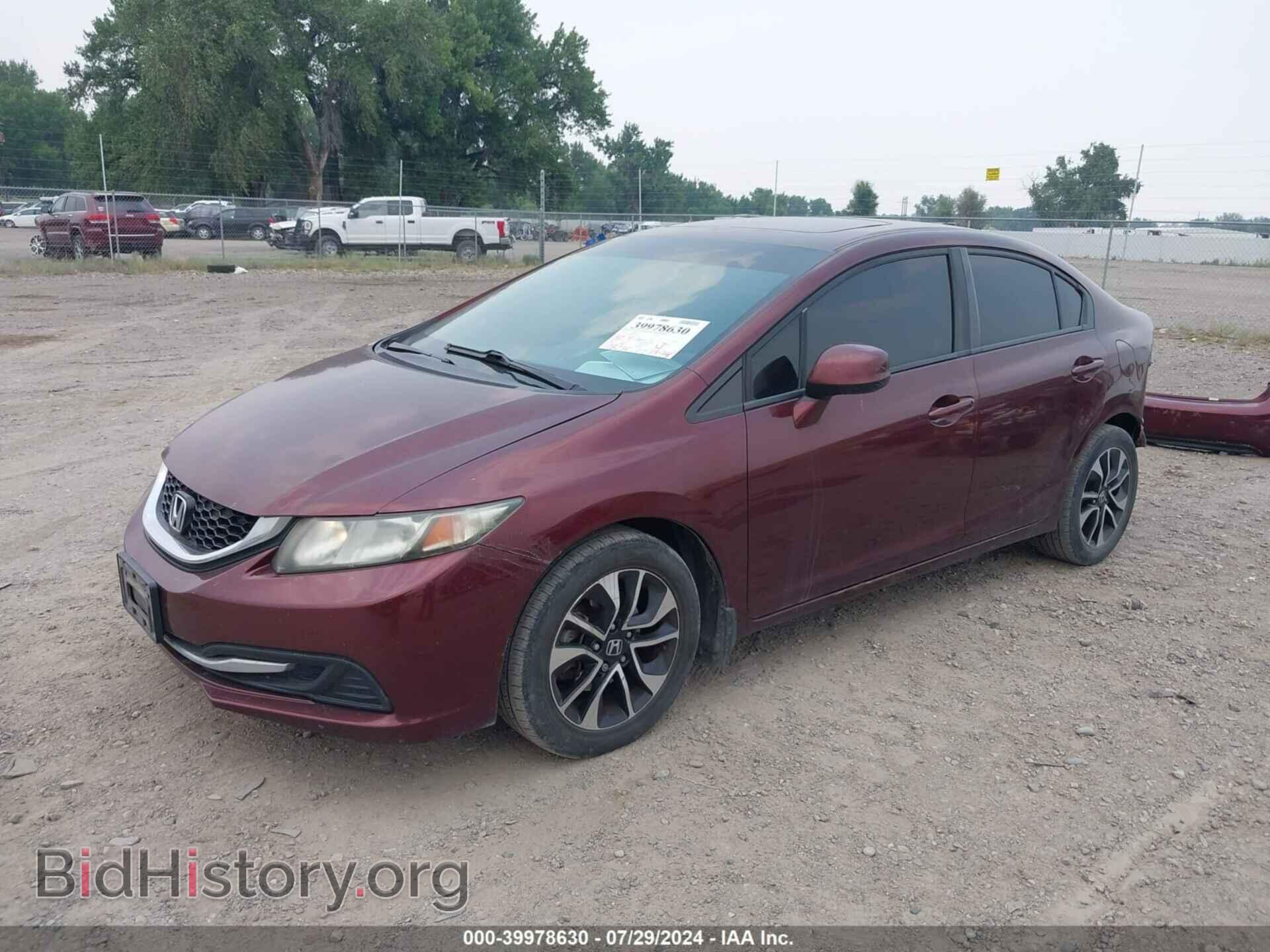 2013 HONDA CIVIC - VIN: 19XFB2F89DE224460 - Фото 2