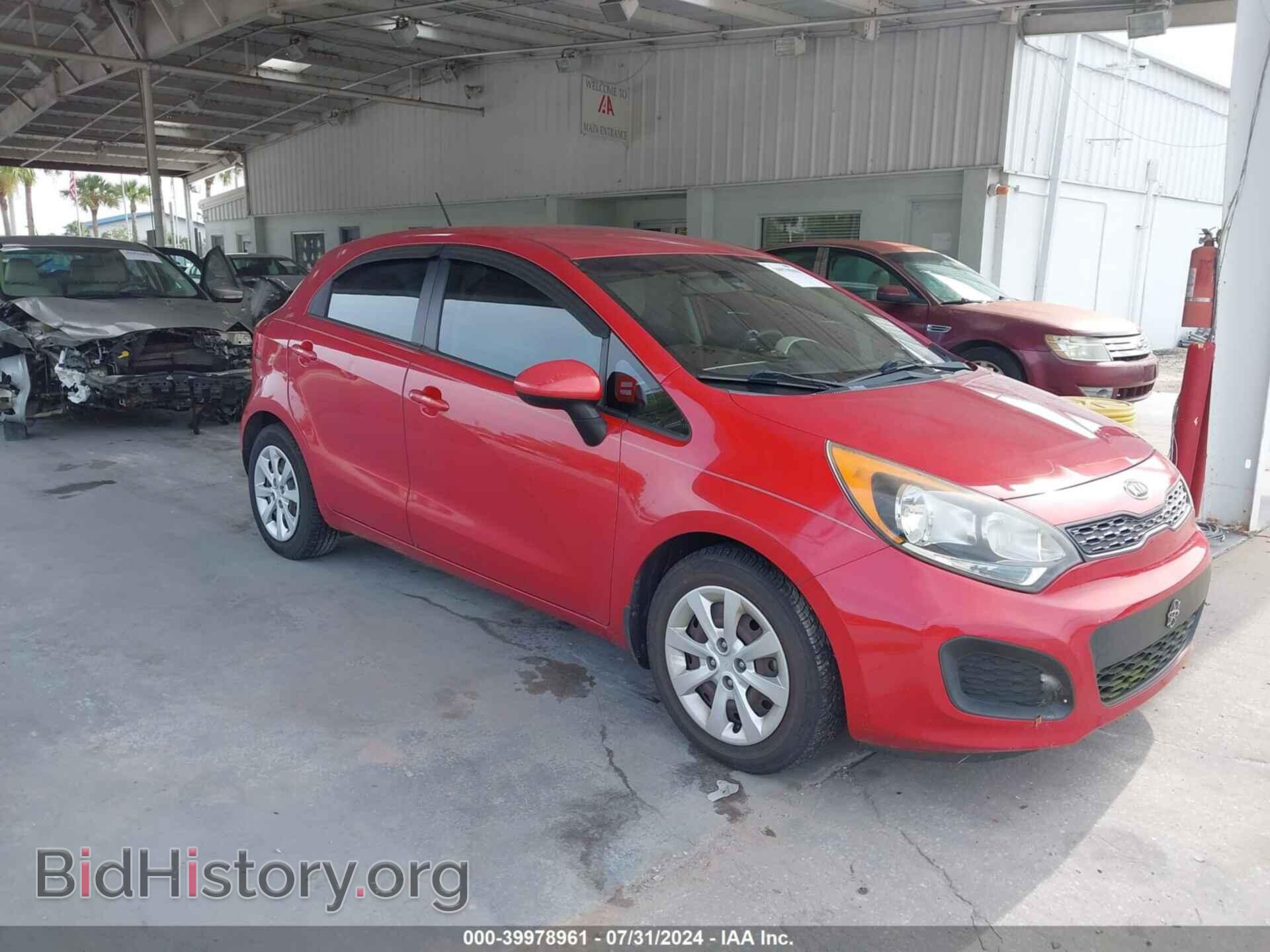 Фотография KNADM5A31C6058807 - KIA RIO5 2012