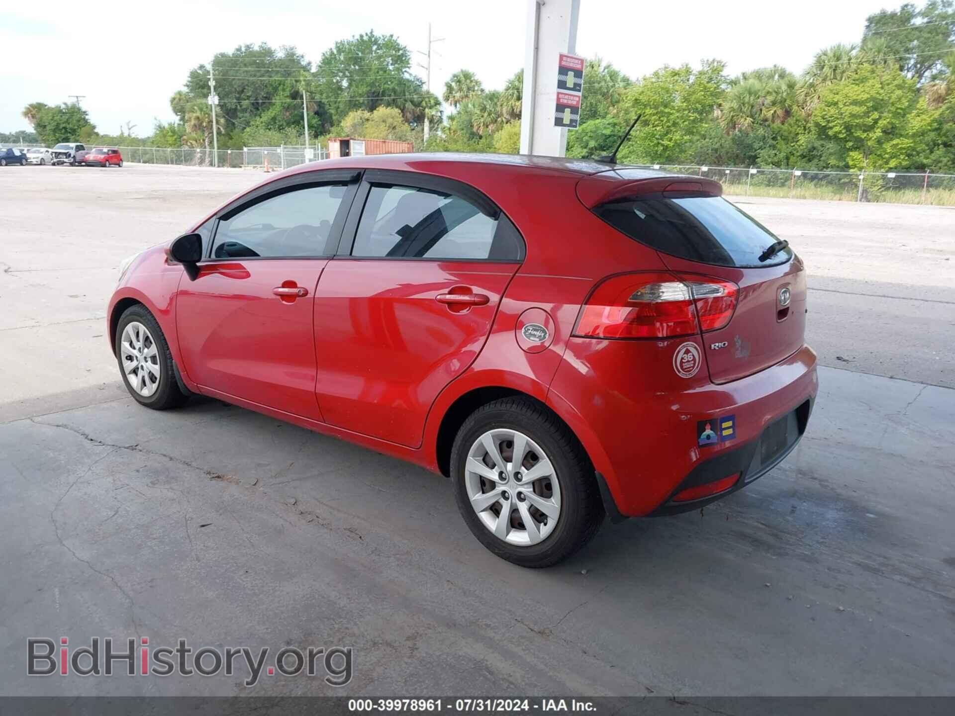 2012 KIA RIO5 - VIN: KNADM5A31C6058807 - Фото 3