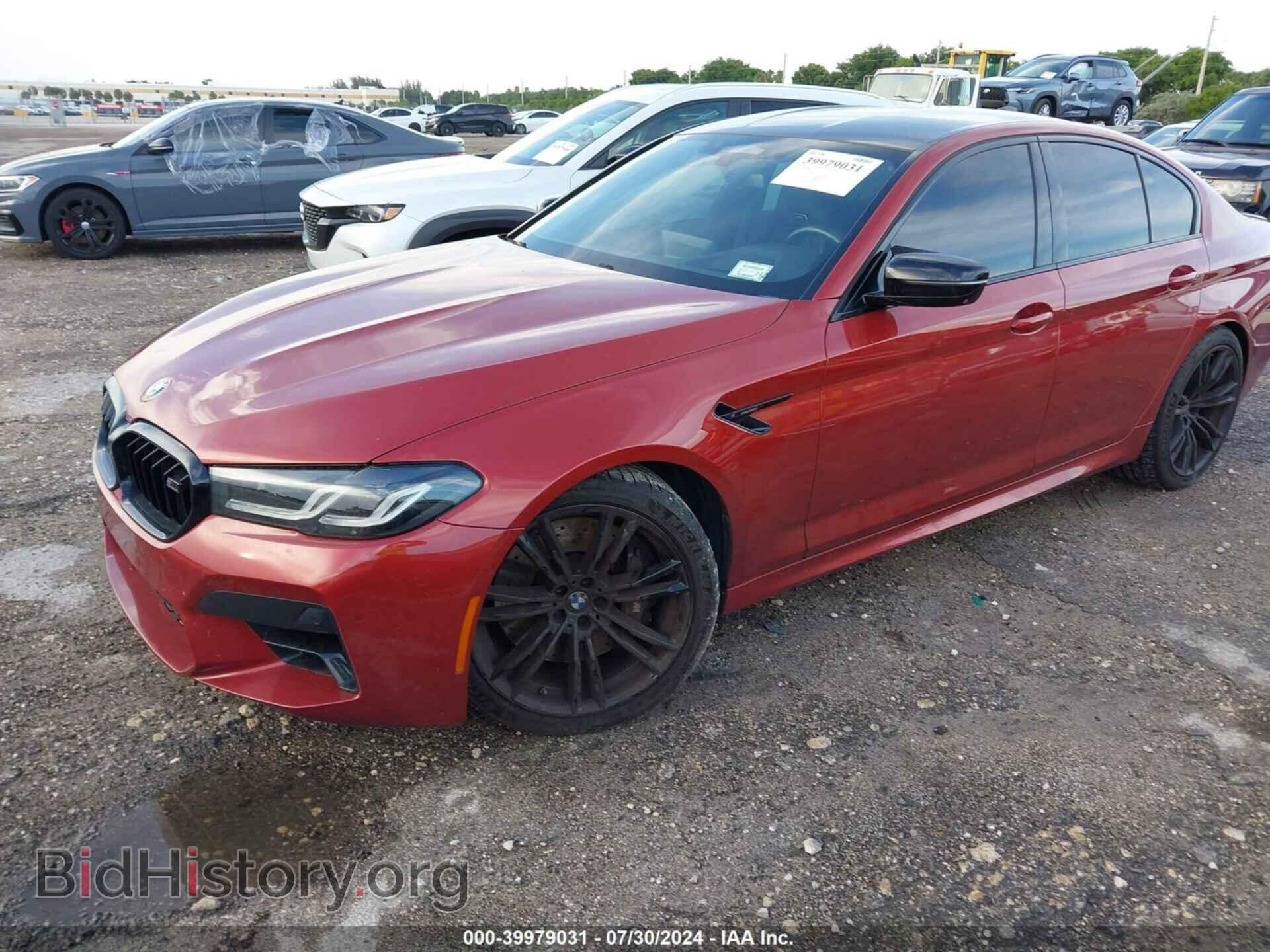 2021 BMW M5 - VIN: WBS83CH07MCF25301 - Photo 2