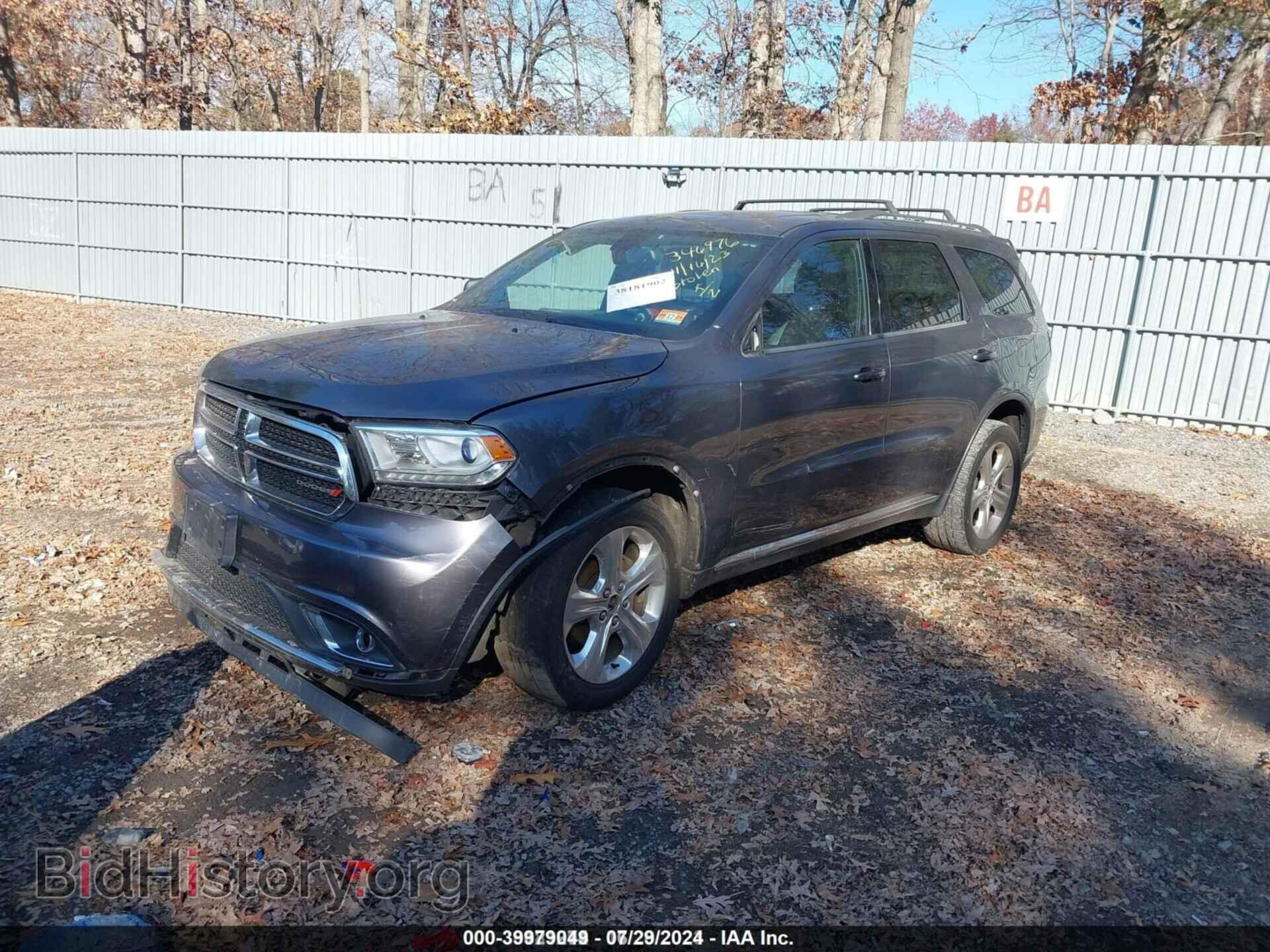 2014 DODGE DURANGO - VIN: 1C4RDJDG9EC349124 - Photo 2