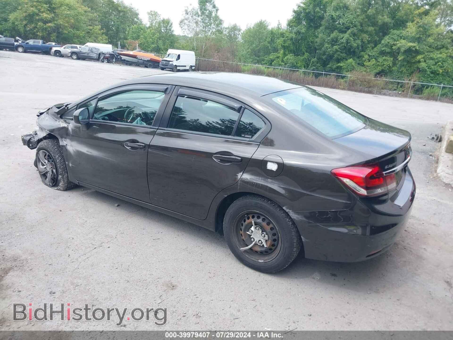 2014 HONDA CIVIC - VIN: 2HGFB2F56EH557695 - Фото 3
