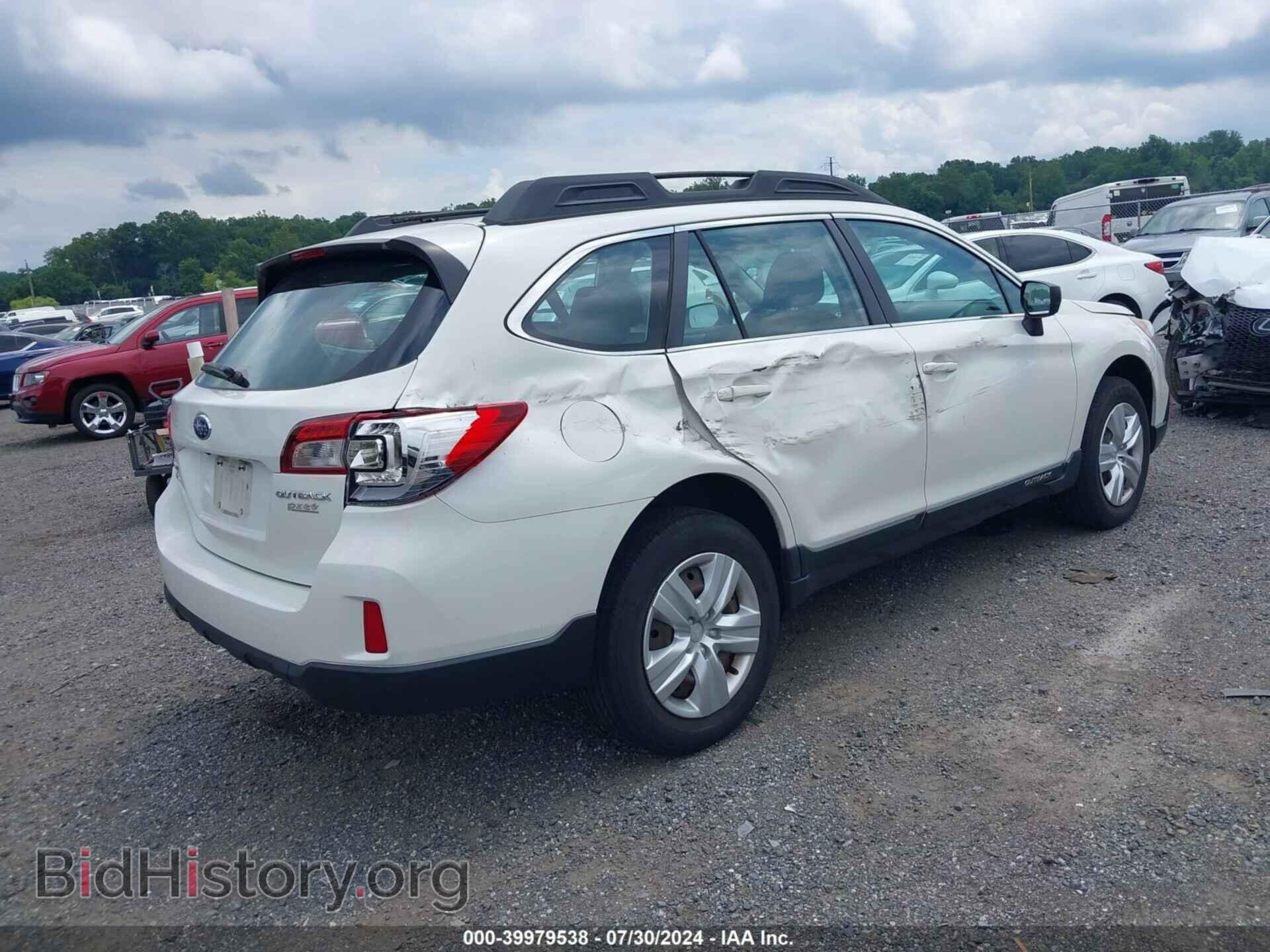 2015 SUBARU OUTBACK - VIN: 4S4BSAAC7F3214231 - Фото 4