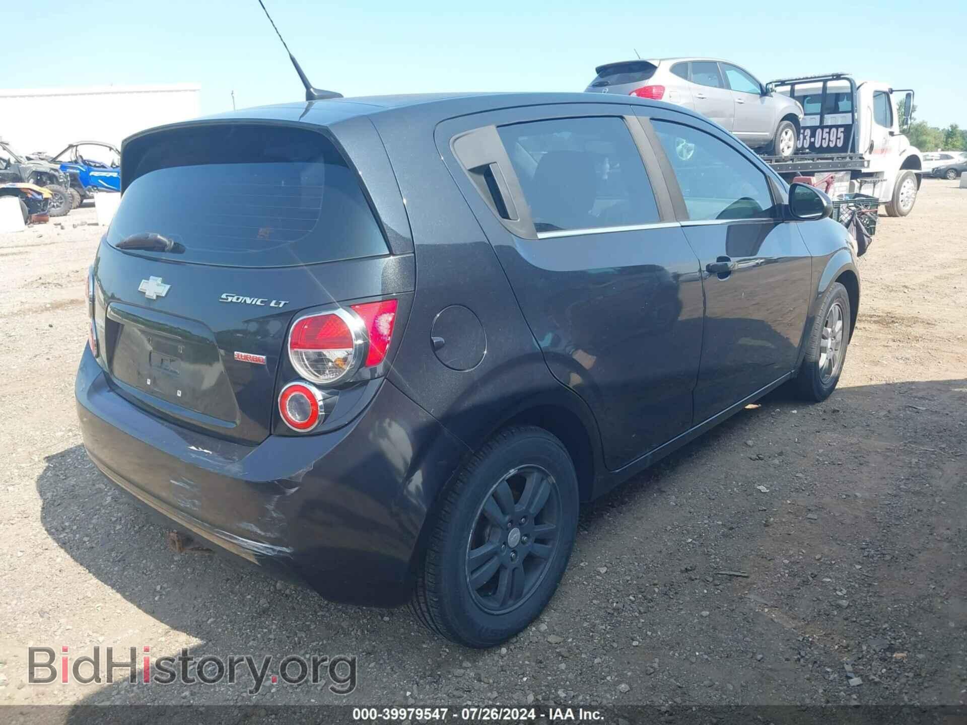 2013 CHEVROLET SONIC - VIN: 1G1JC6SB6D4140414 - Фото 4