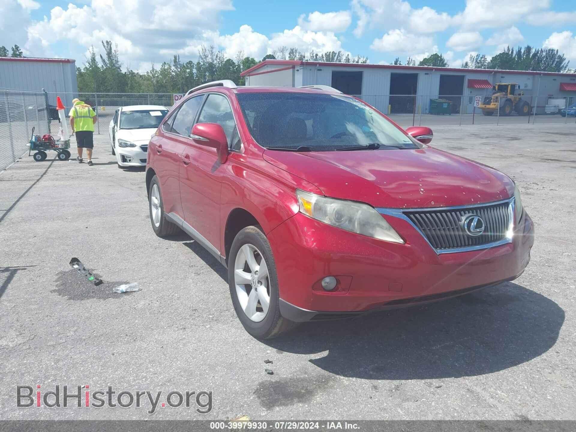 Photo 2T2BK1BA9BC109060 - LEXUS RX 350 2011