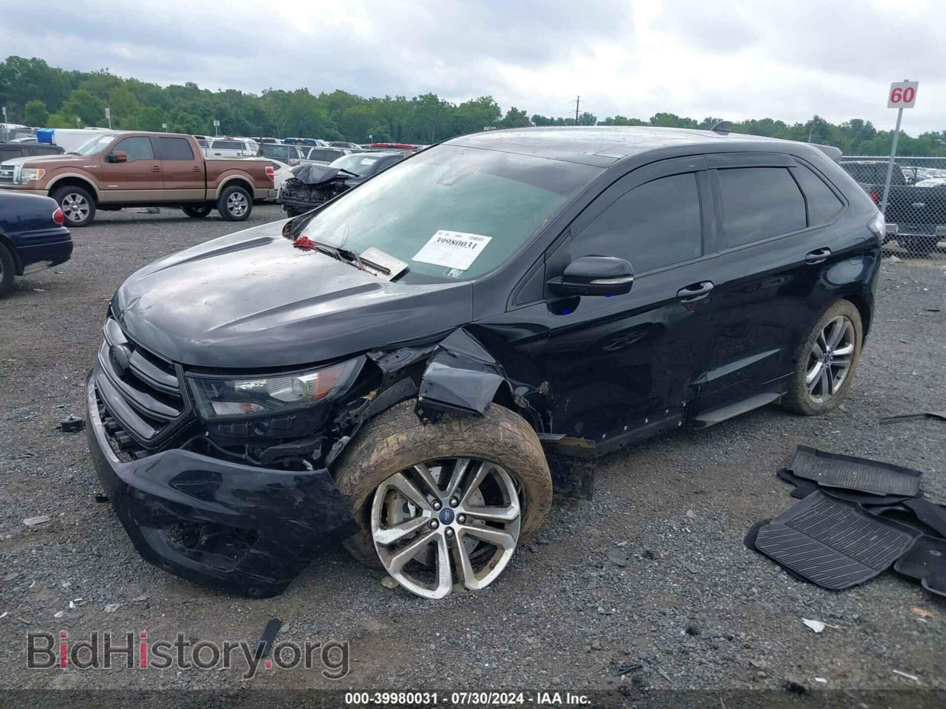 2018 FORD EDGE - VIN: 2FMPK4AP1JBB49024 - Фото 2
