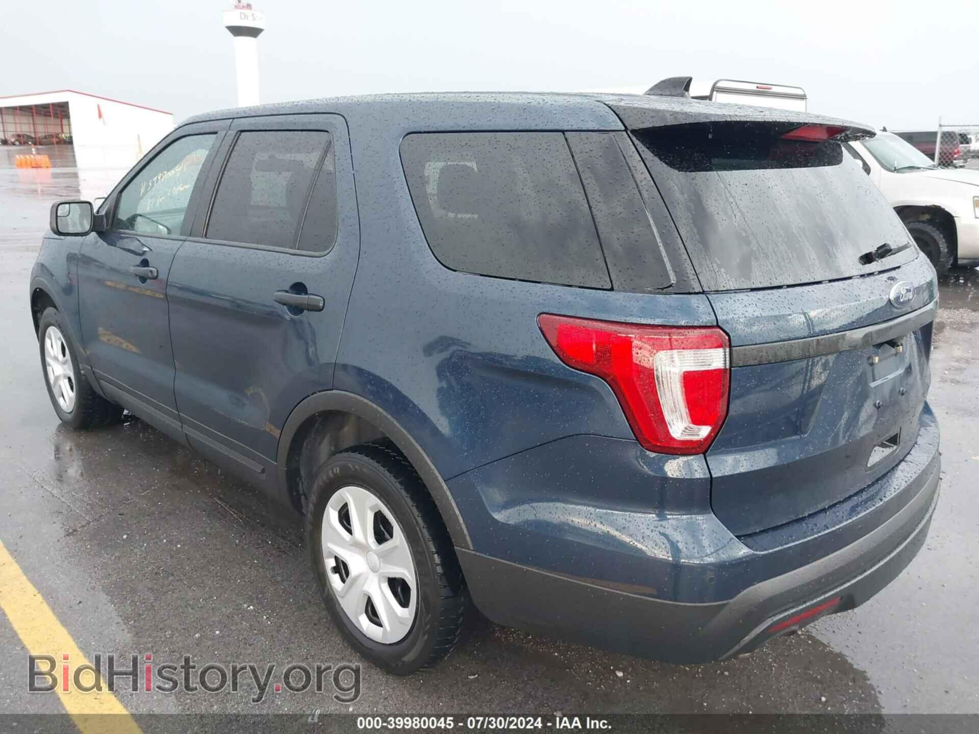 2017 FORD UTILITY POLICE INTERCEPTOR - VIN: 1FM5K8AR7HGD07157 - Фото 3