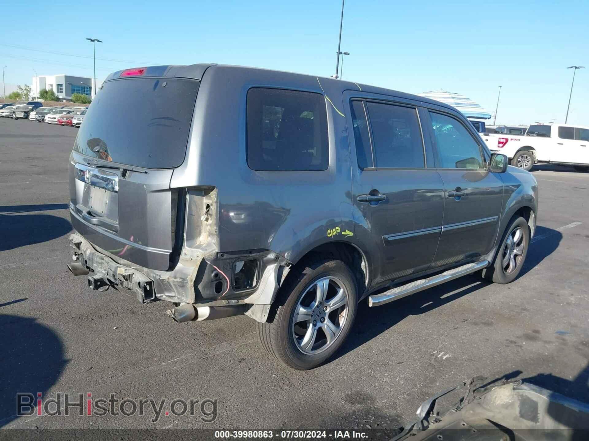 2013 HONDA PILOT - VIN: 5FNYF3H4XDB036683 - Фото 4