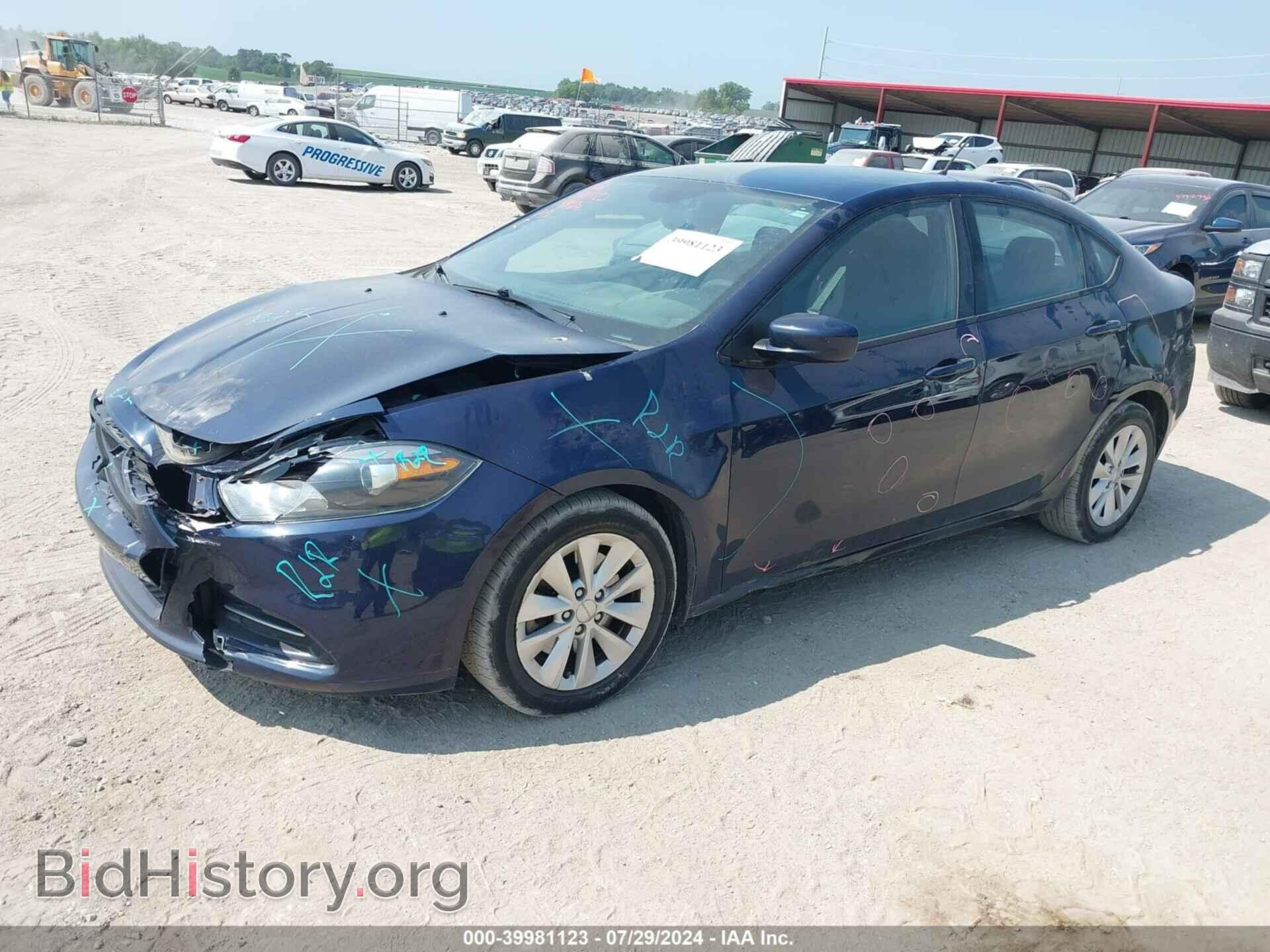 2014 DODGE DART - VIN: 1C3CDFBB3ED904268 - Фото 2