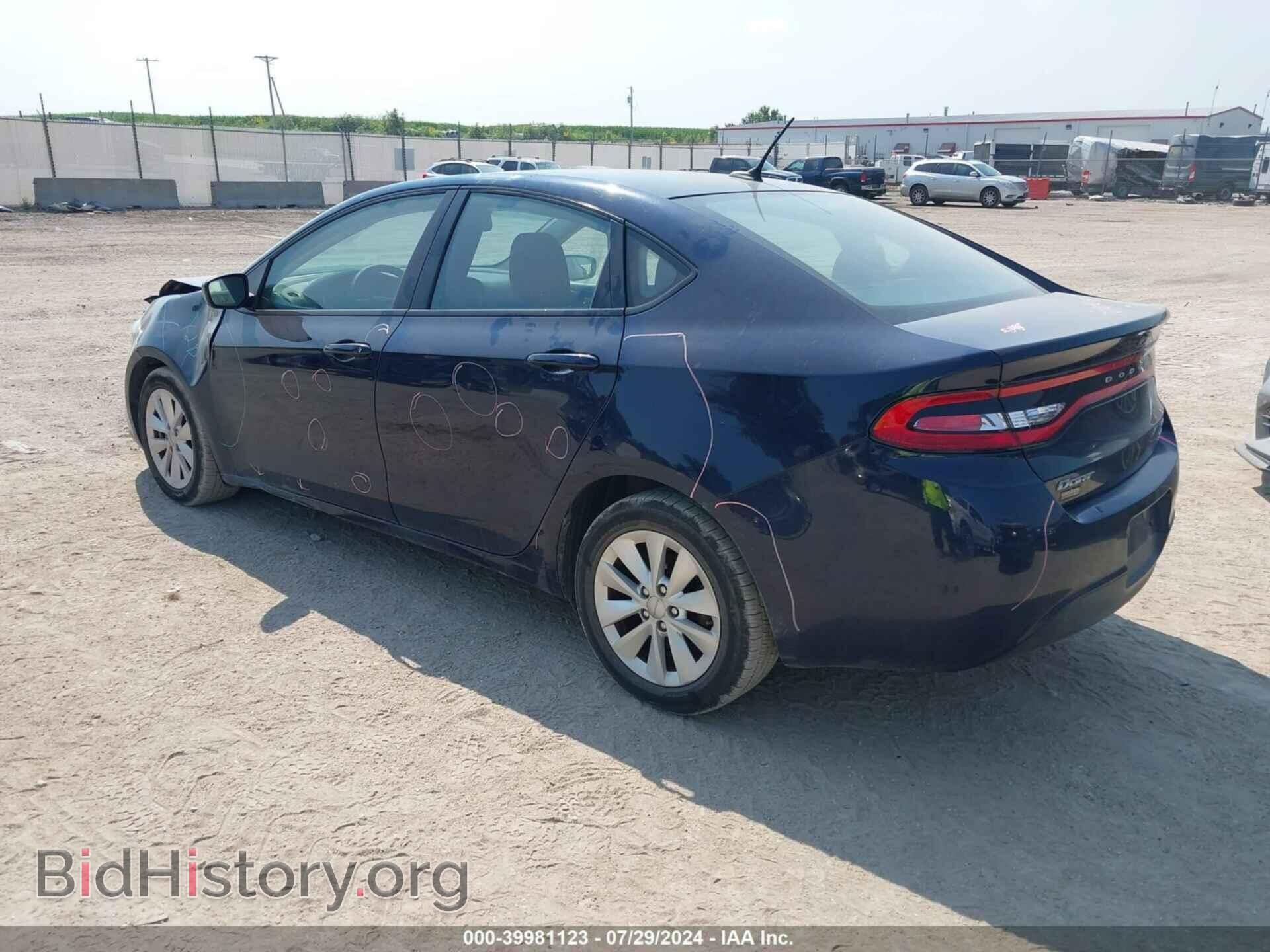 2014 DODGE DART - VIN: 1C3CDFBB3ED904268 - Фото 3