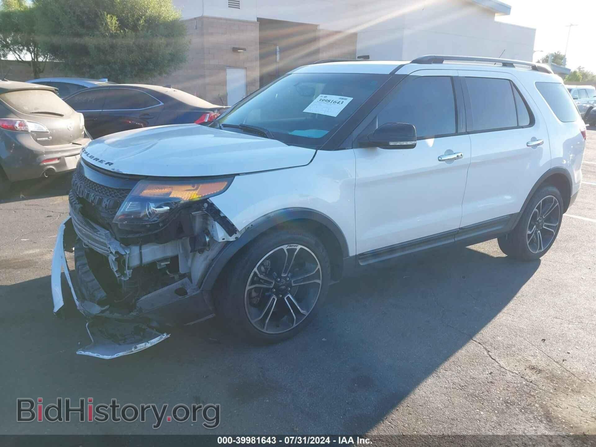 2013 FORD EXPLORER - VIN: 1FM5K8GT1DGB40047 - Фото 2