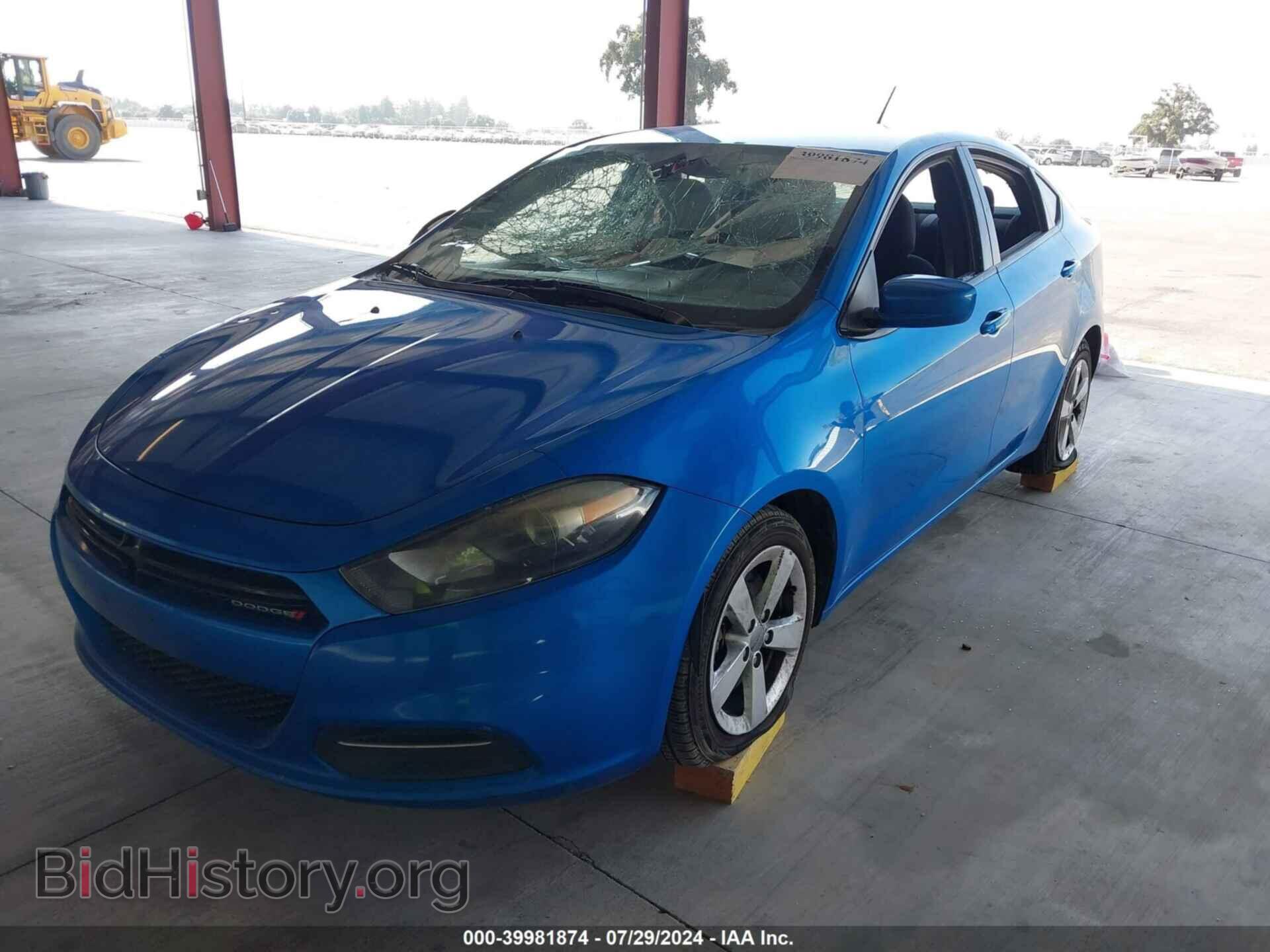 2016 DODGE DART - VIN: 1C3CDFBB4GD538033 - Фото 2