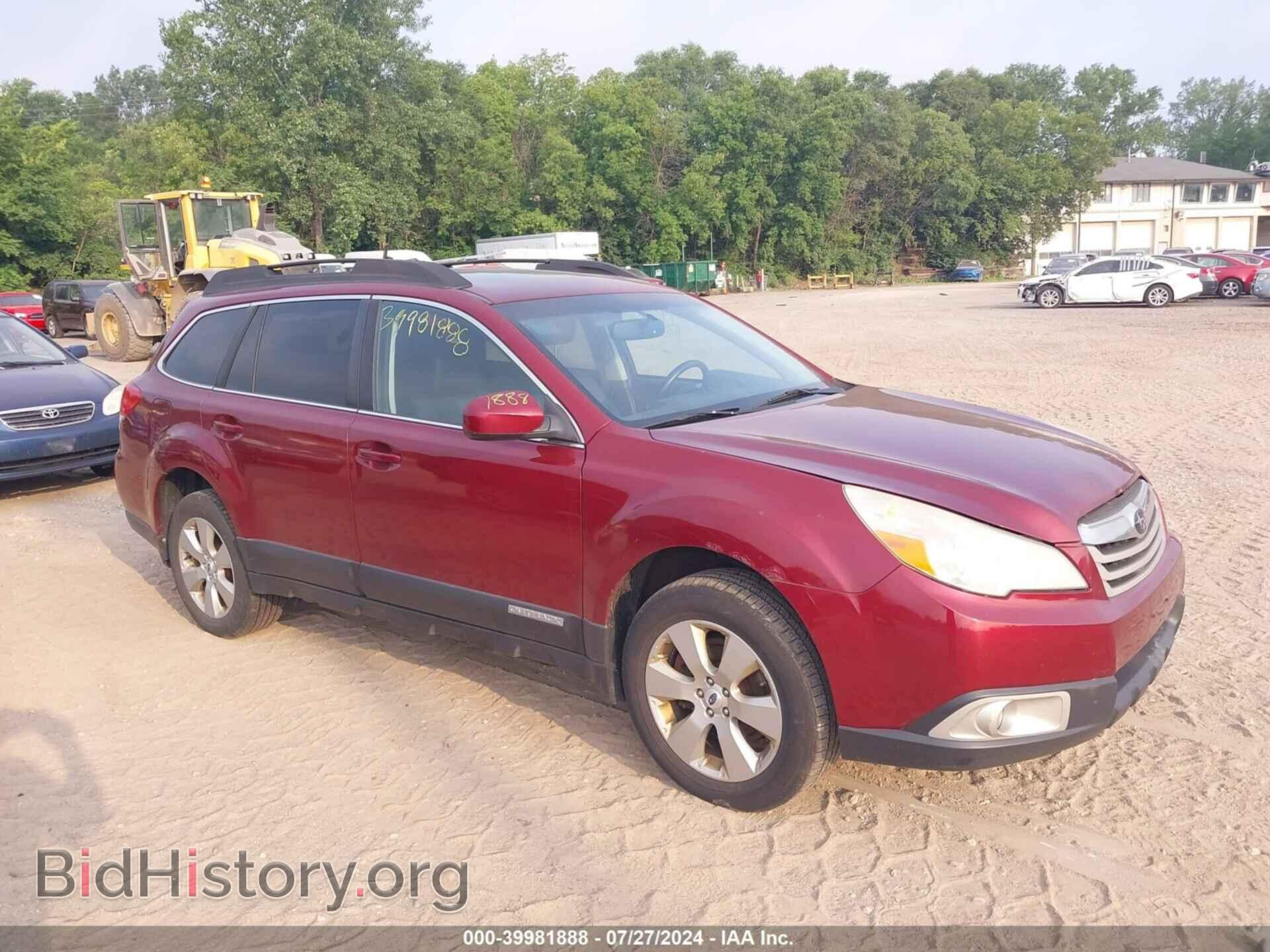 Фотография 4S4BRDLC8C2294876 - SUBARU OUTBACK 2012