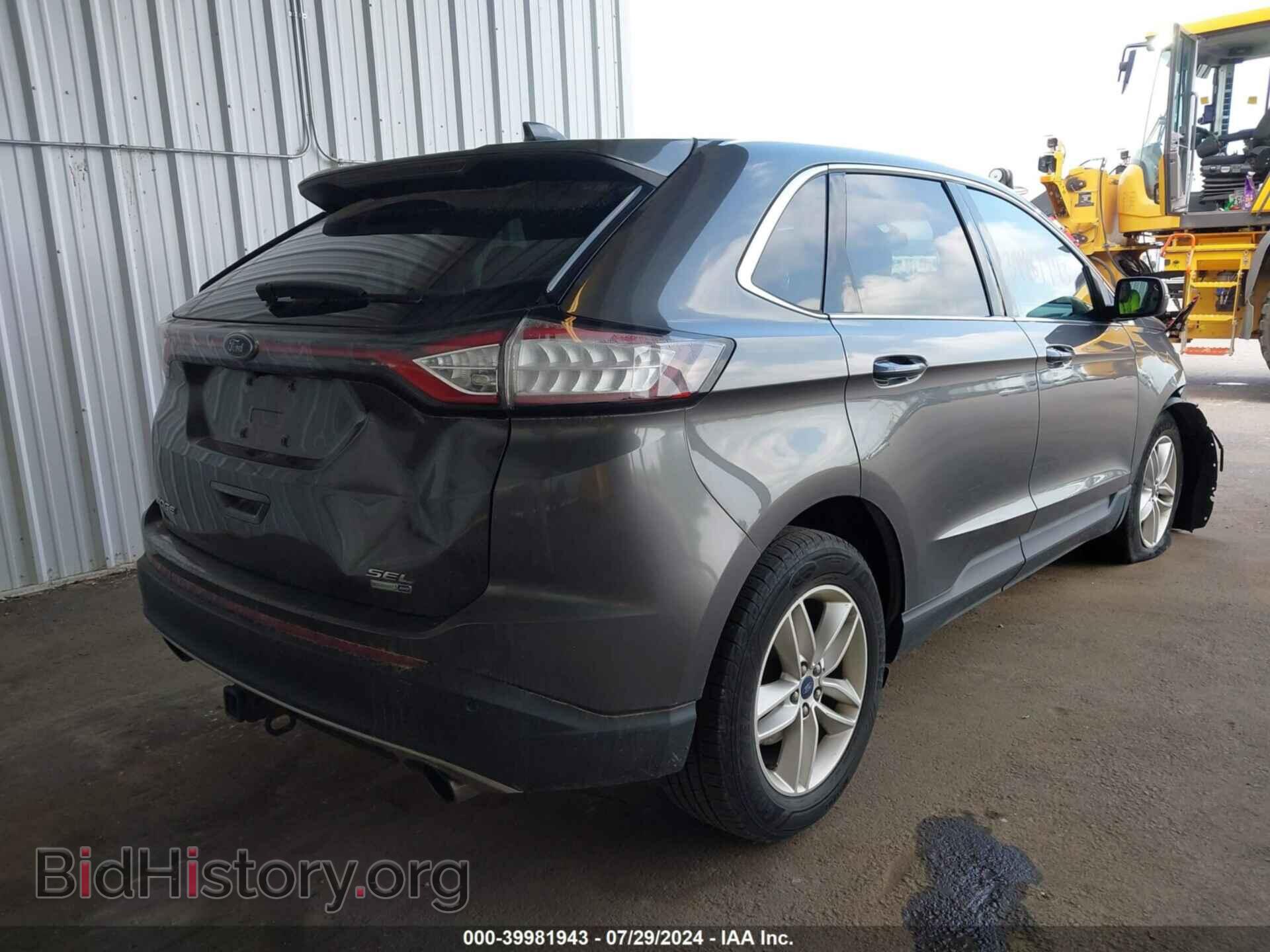 2015 FORD EDGE - VIN: 2FMTK4J90FBB96651 - Photo 4