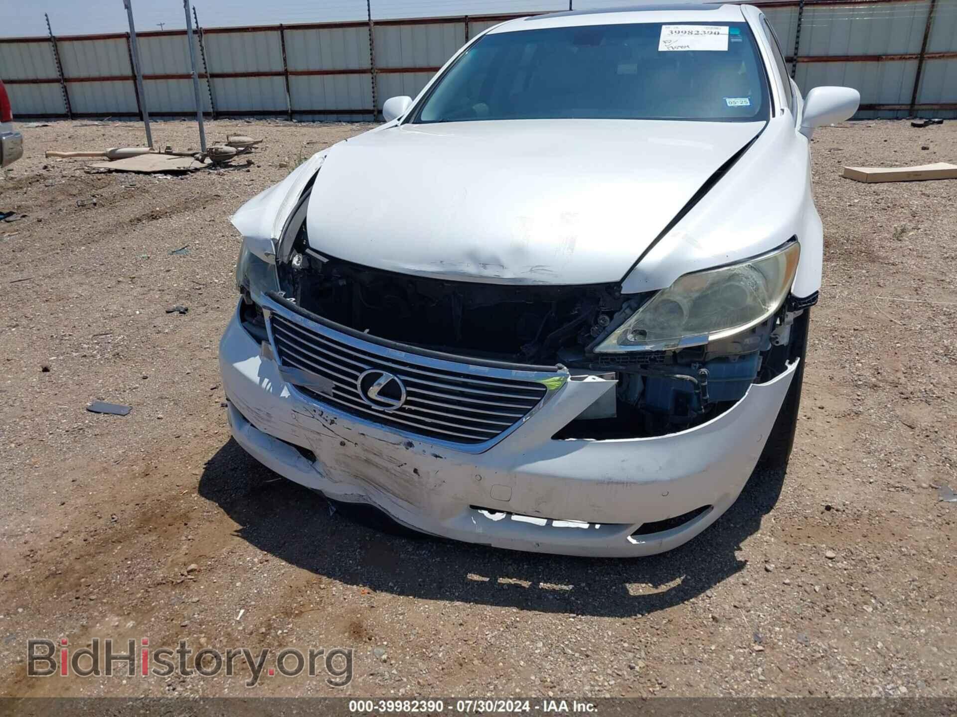2007 LEXUS LS 460 - VIN: JTHBL46FX75050998 - Фото 6