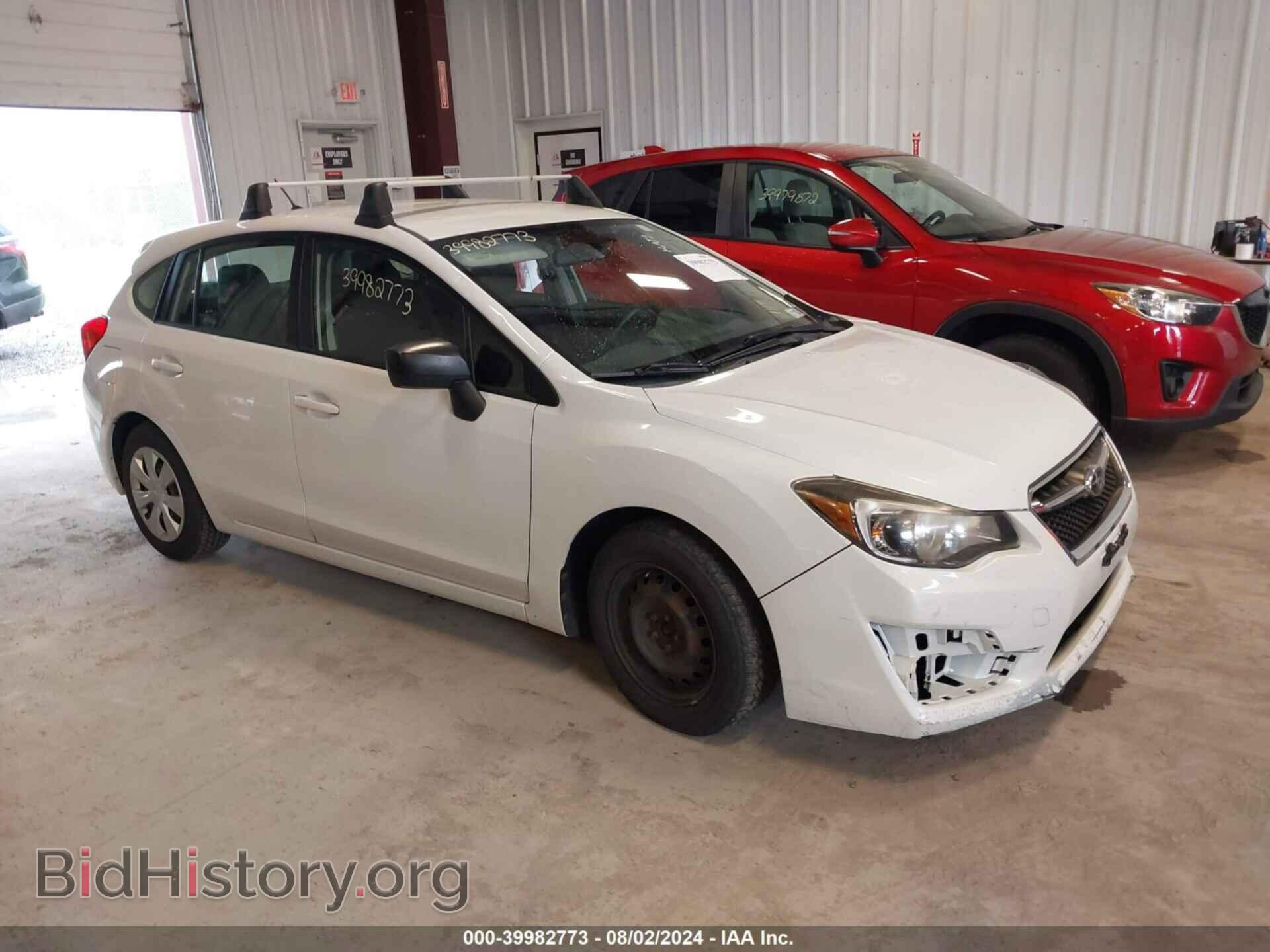 Фотография JF1GPAA63FH280564 - SUBARU IMPREZA 2015