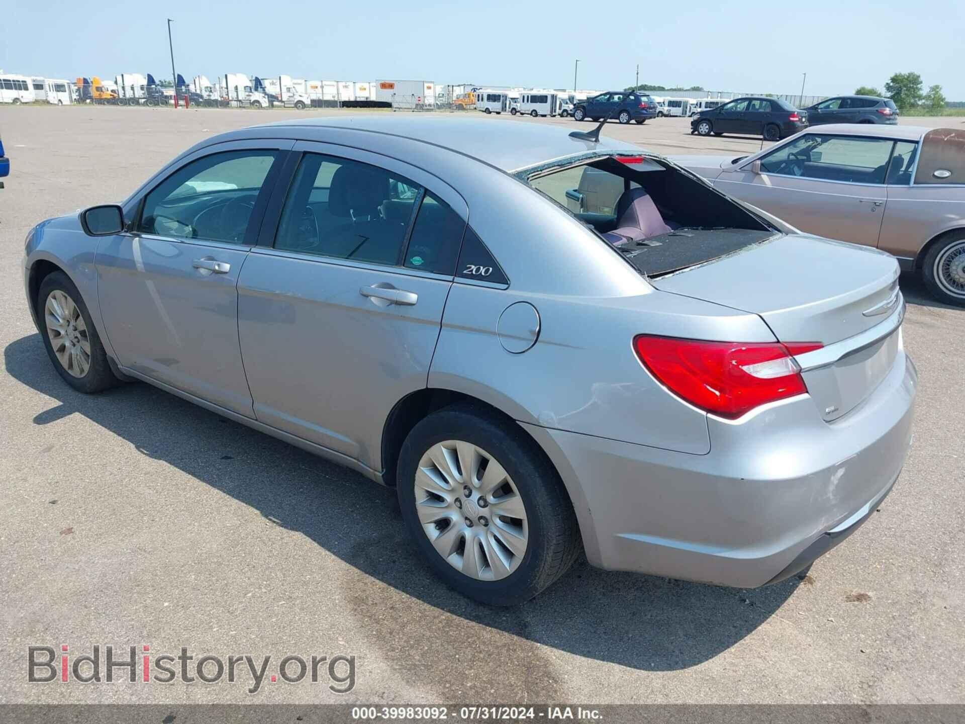 2014 CHRYSLER 200 - VIN: 1C3CCBAB1EN210041 - Фото 3
