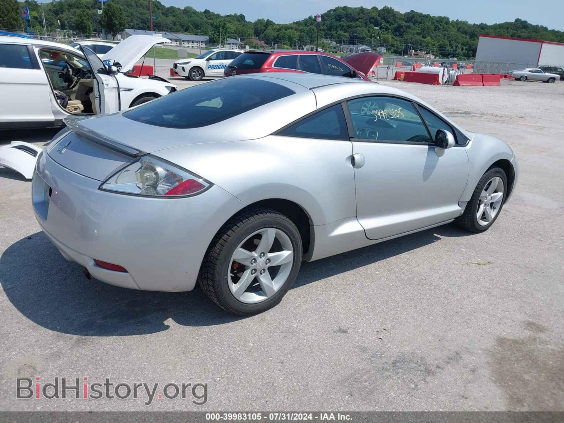 2008 MITSUBISHI ECLIPSE - VIN: 4A3AK24FX8E038419 - Фото 4