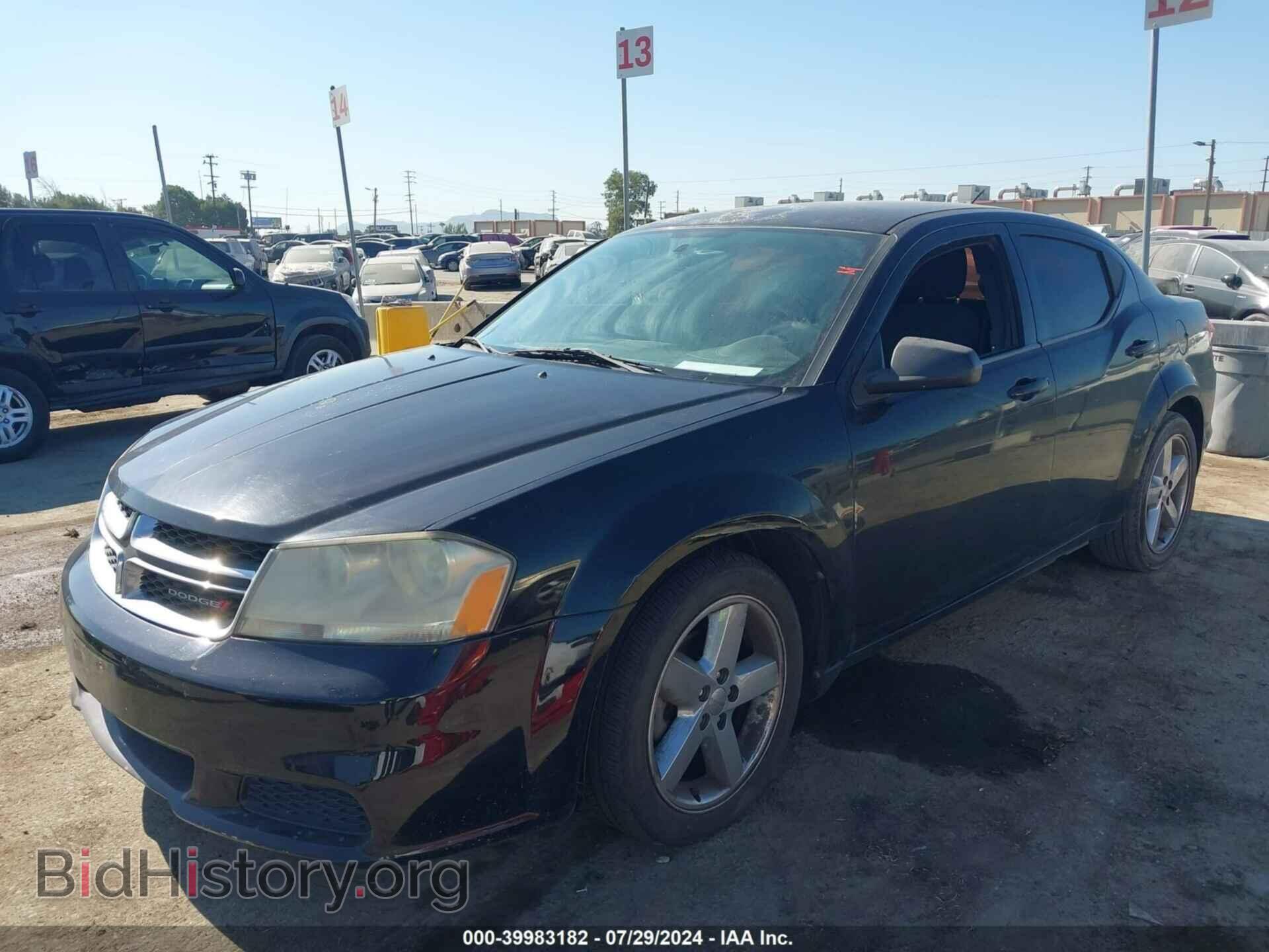 2013 DODGE AVENGER - VIN: 1C3CDZAB3DN658639 - Photo 2