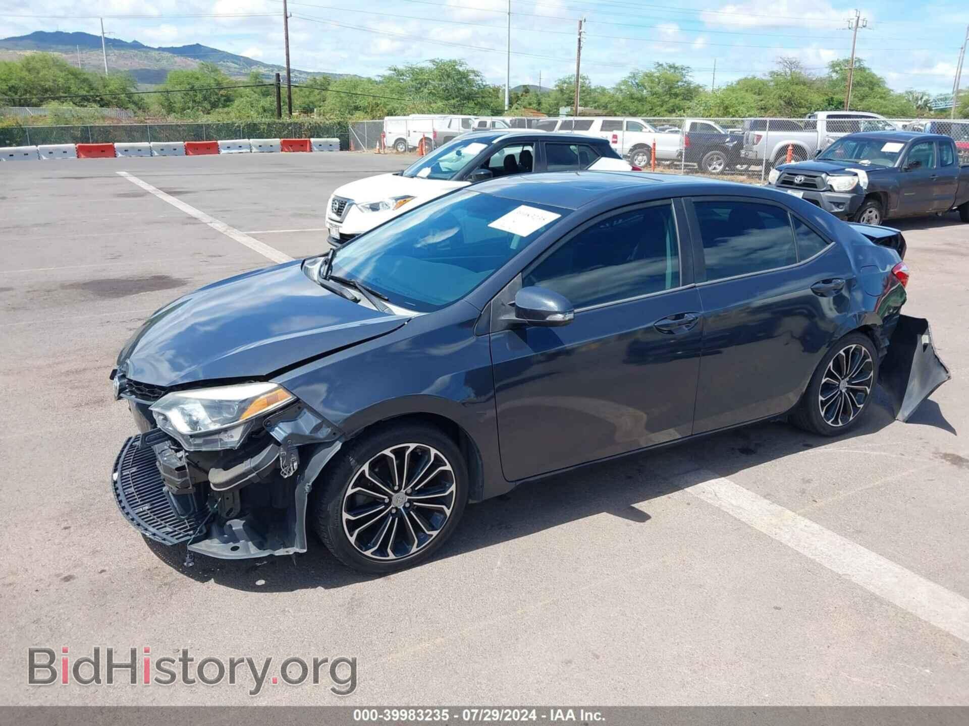 2014 TOYOTA COROLLA - VIN: 5YFBURHE4EP003675 - Фото 2