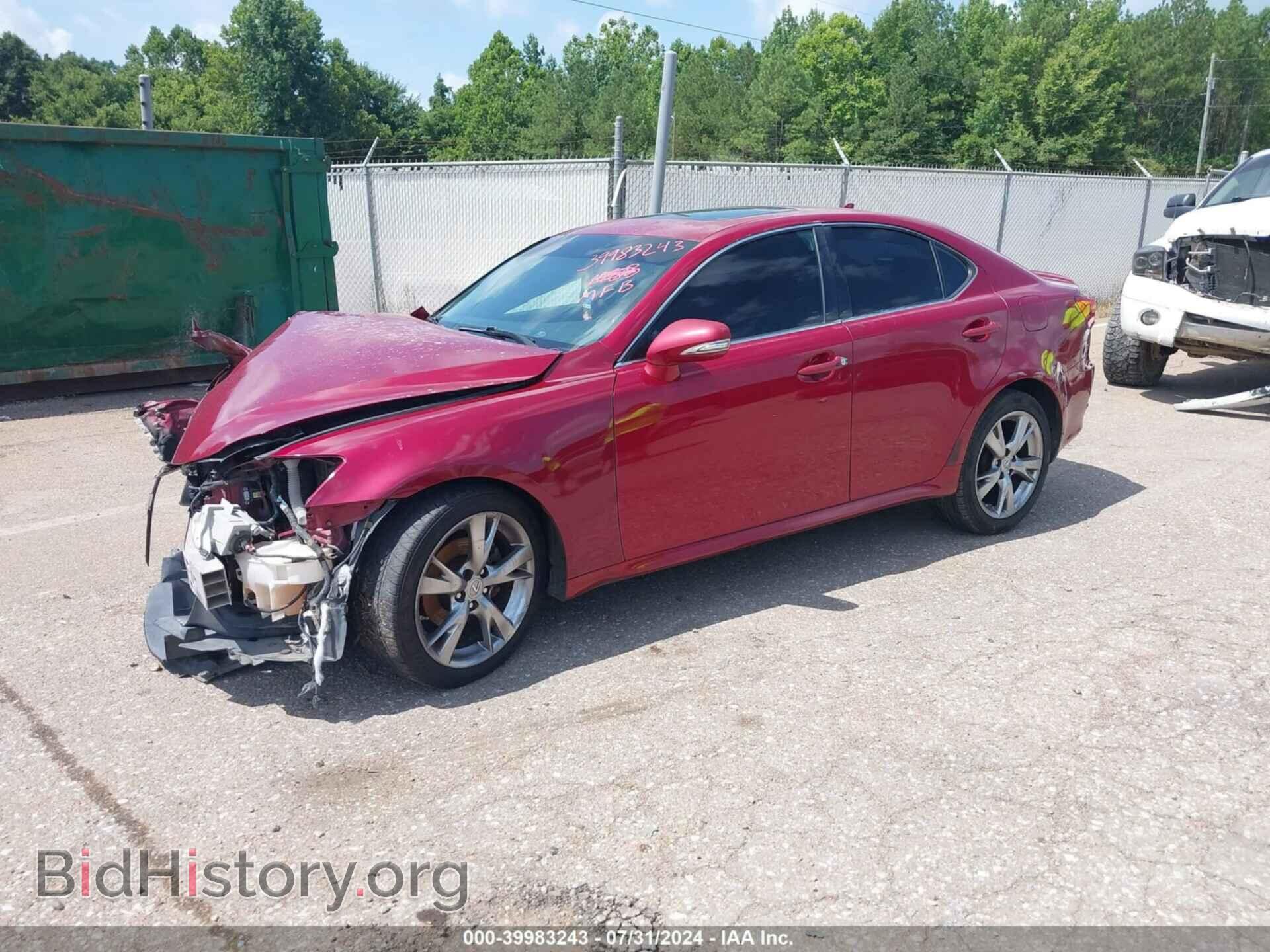 2009 LEXUS IS 250 - VIN: JTHBK262095097786 - Фото 2