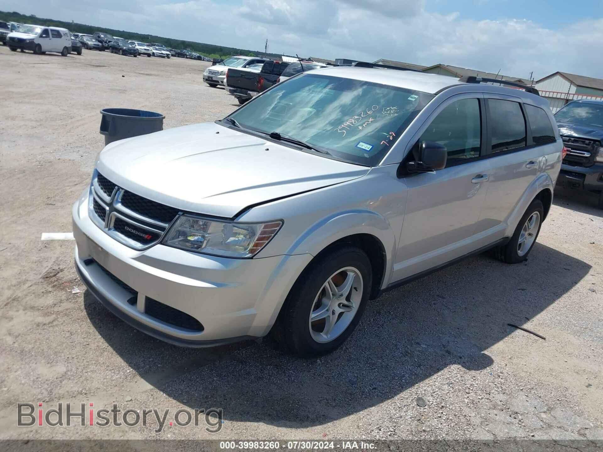 2014 DODGE JOURNEY - VIN: 3C4PDCAB4ET290953 - Фото 2