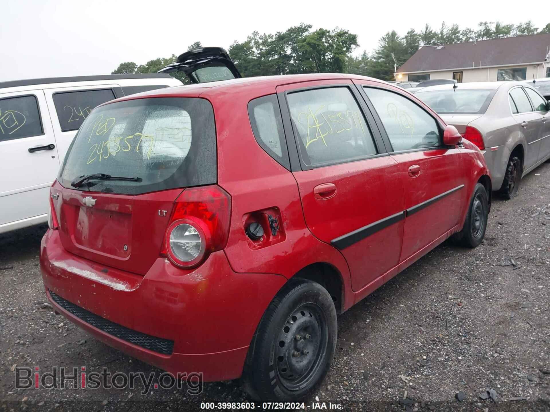 2011 CHEVROLET AVEO - VIN: KL1TD6DE0BB137271 - Фото 4