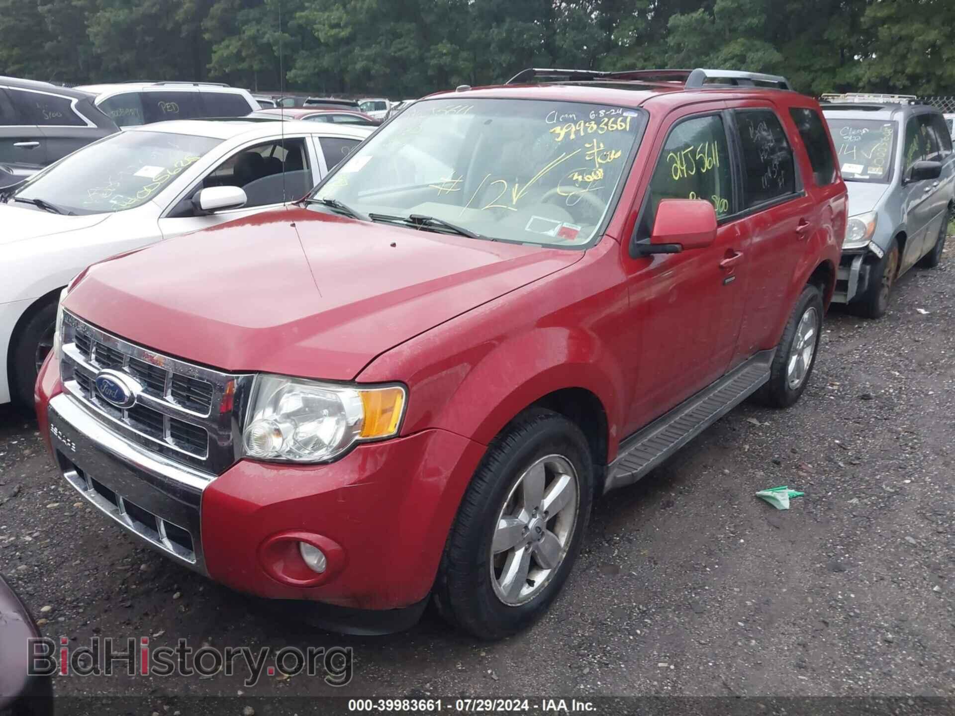 2010 FORD ESCAPE - VIN: 1FMCU0EG2AKA44879 - Фото 2