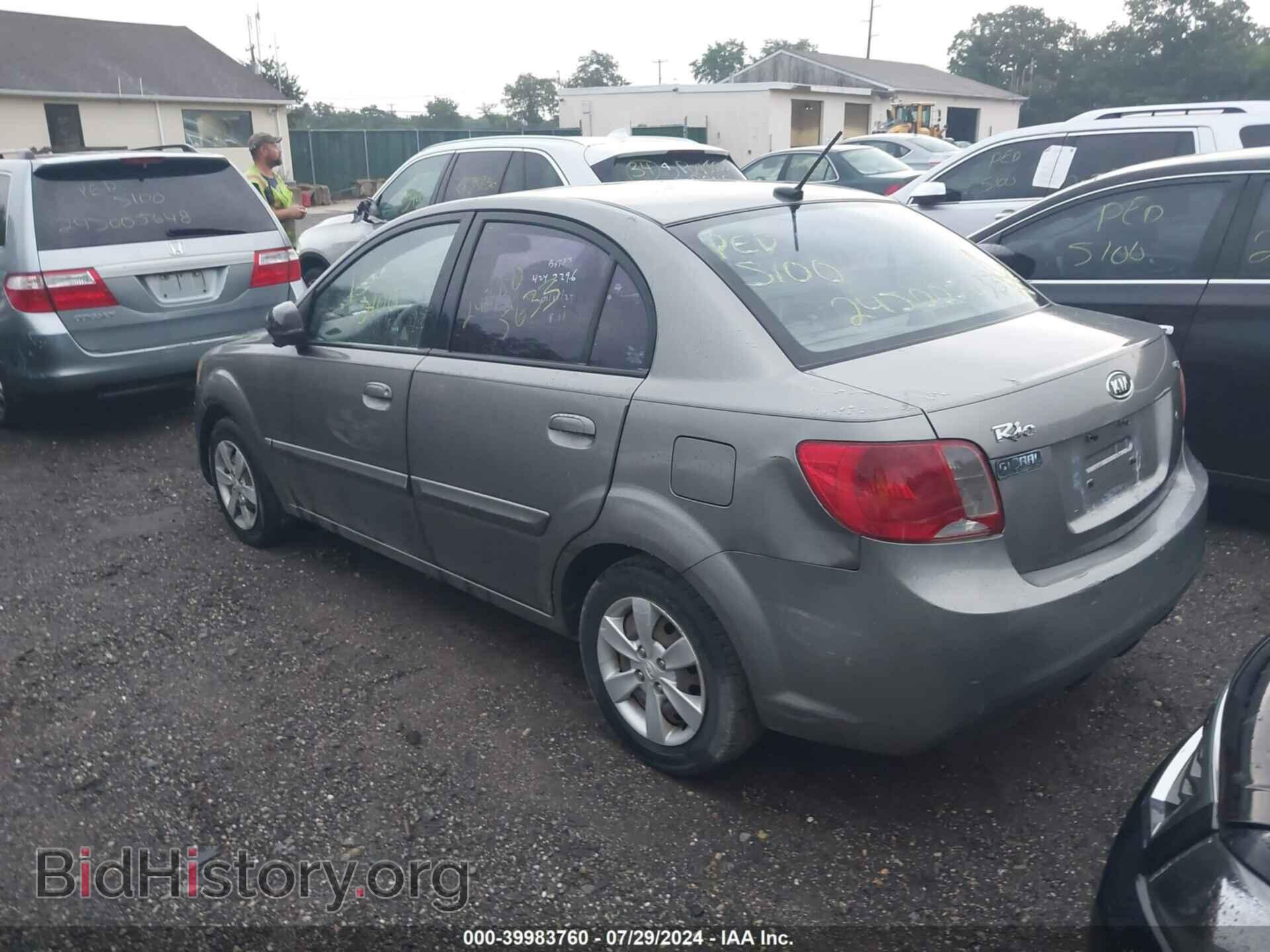 2011 KIA RIO - VIN: KNADH4A36B6936373 - Фото 3