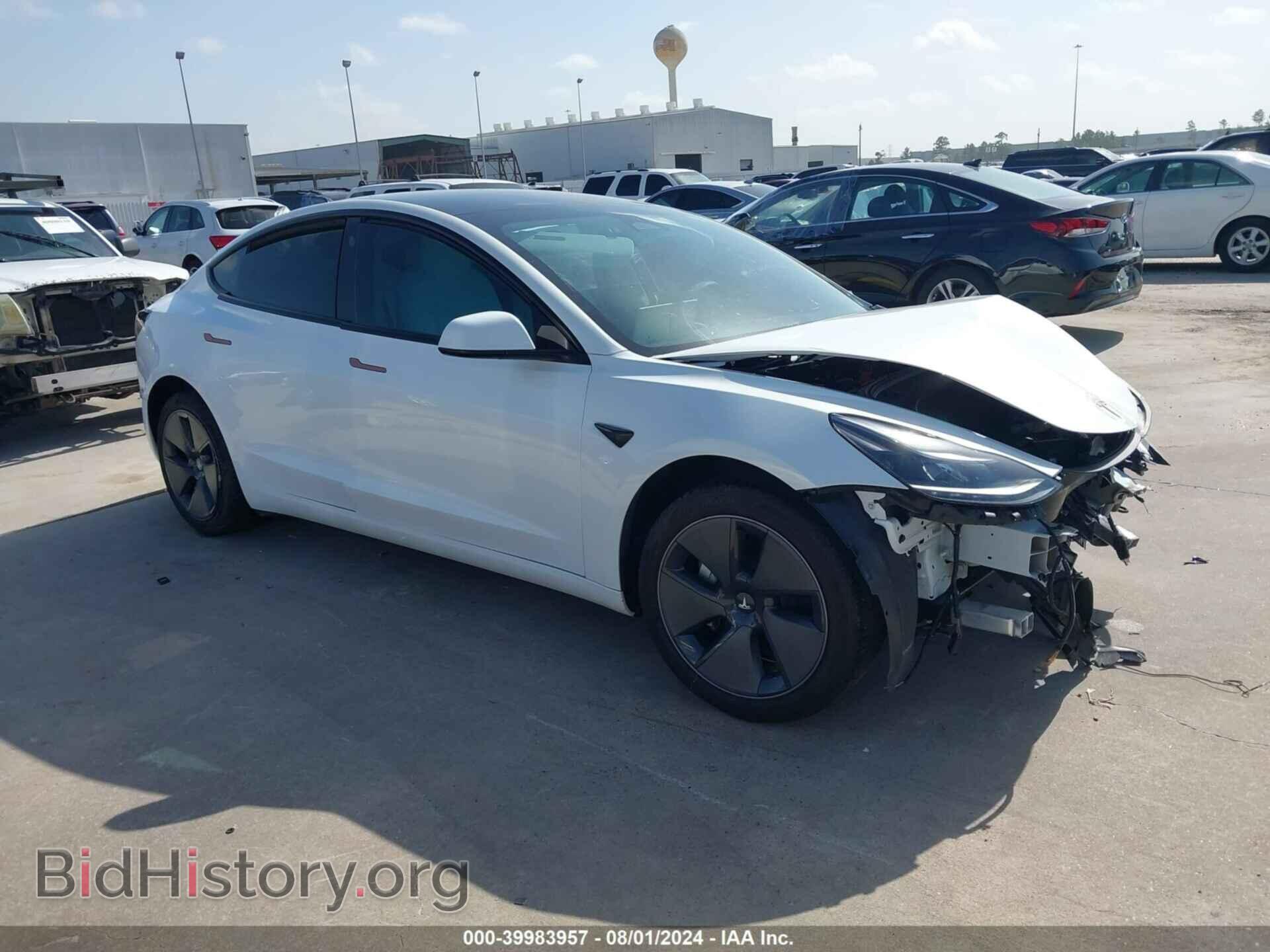 Photo 5YJ3E1EA8PF477860 - TESLA MODEL 3 2023